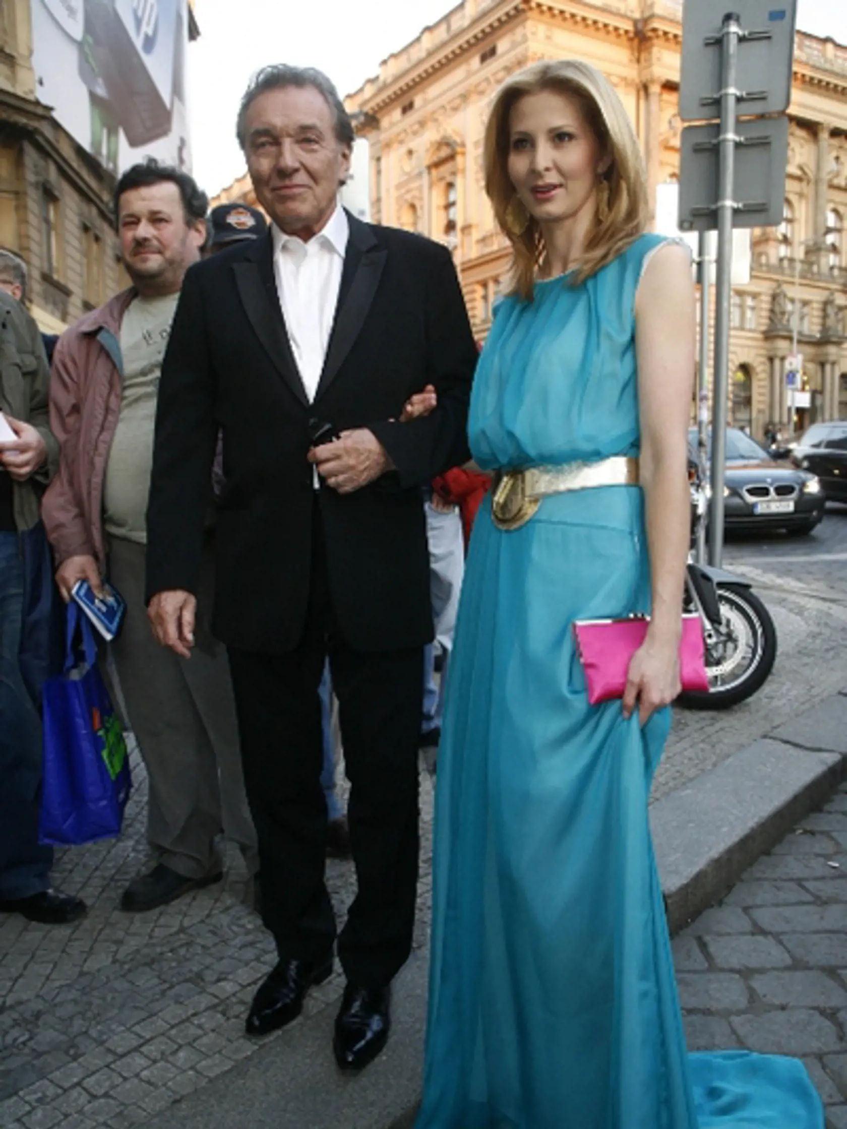 Karel Gott a Ivana Gottová na udeľovaní cien Týtý.