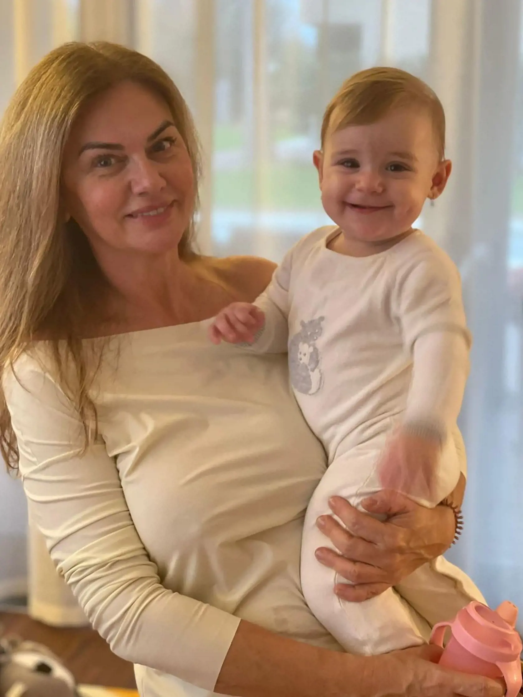 Monika Beňová s dcérkou Leou.