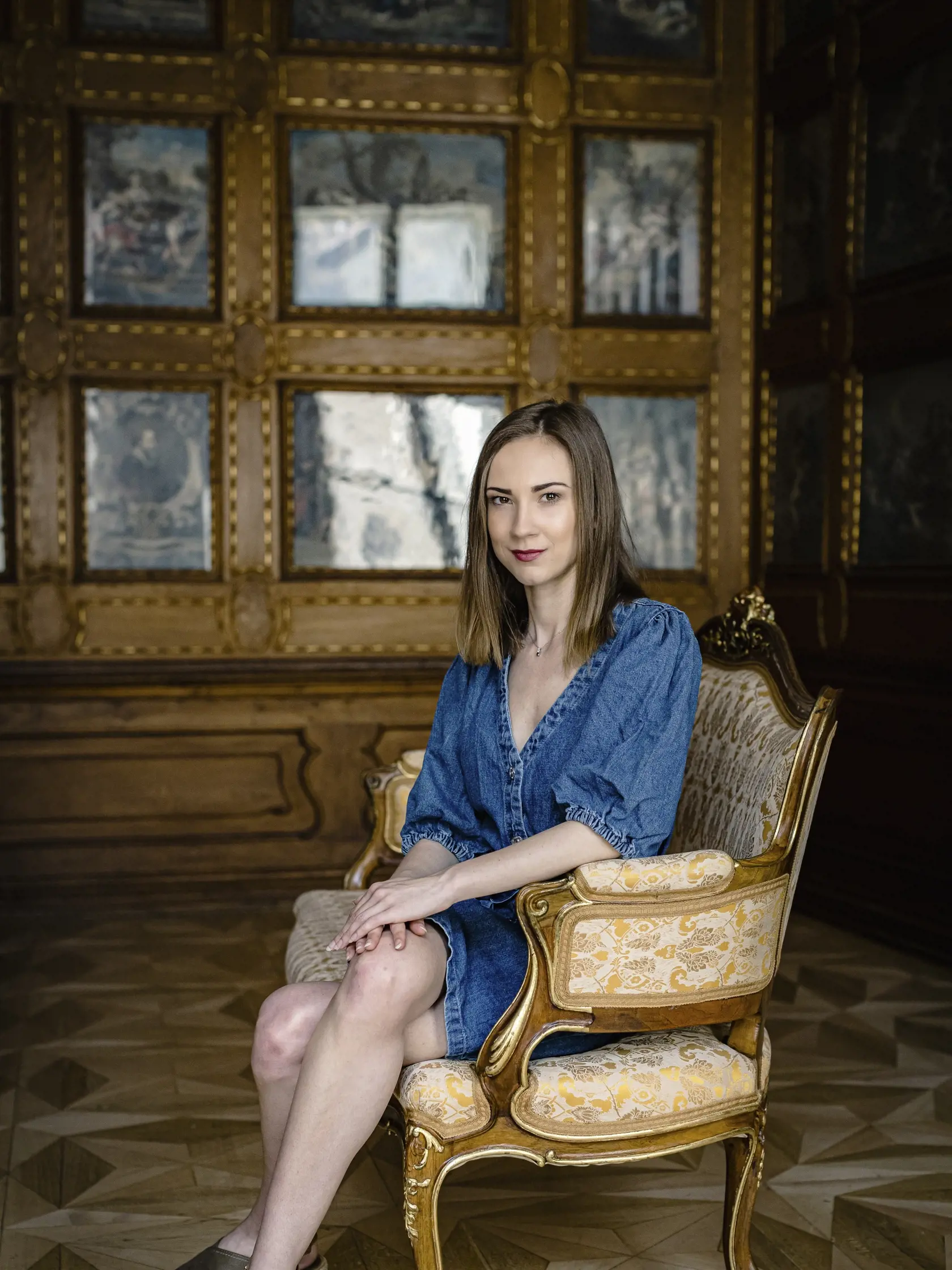 Mária ponorená v baroku Galérie mesta Bratislavy.