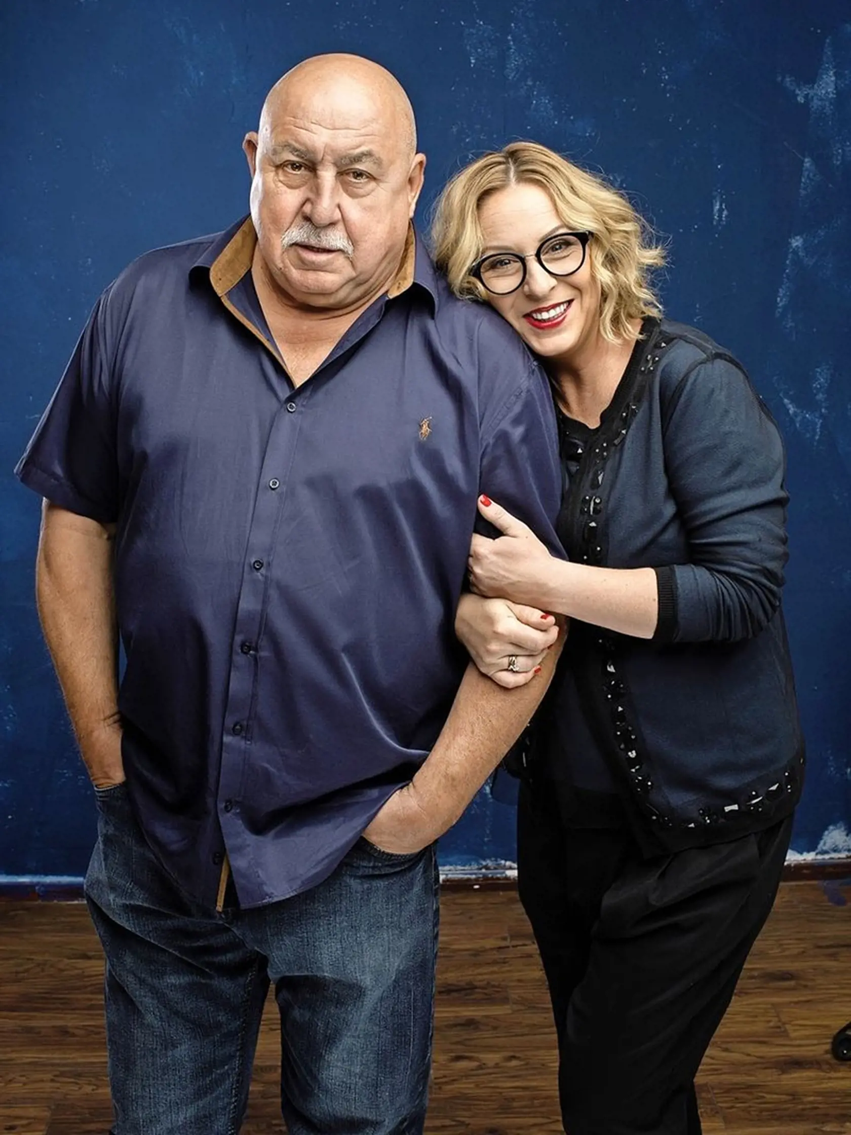 Wanda Adamík Hrycová a herec Andy Hryc