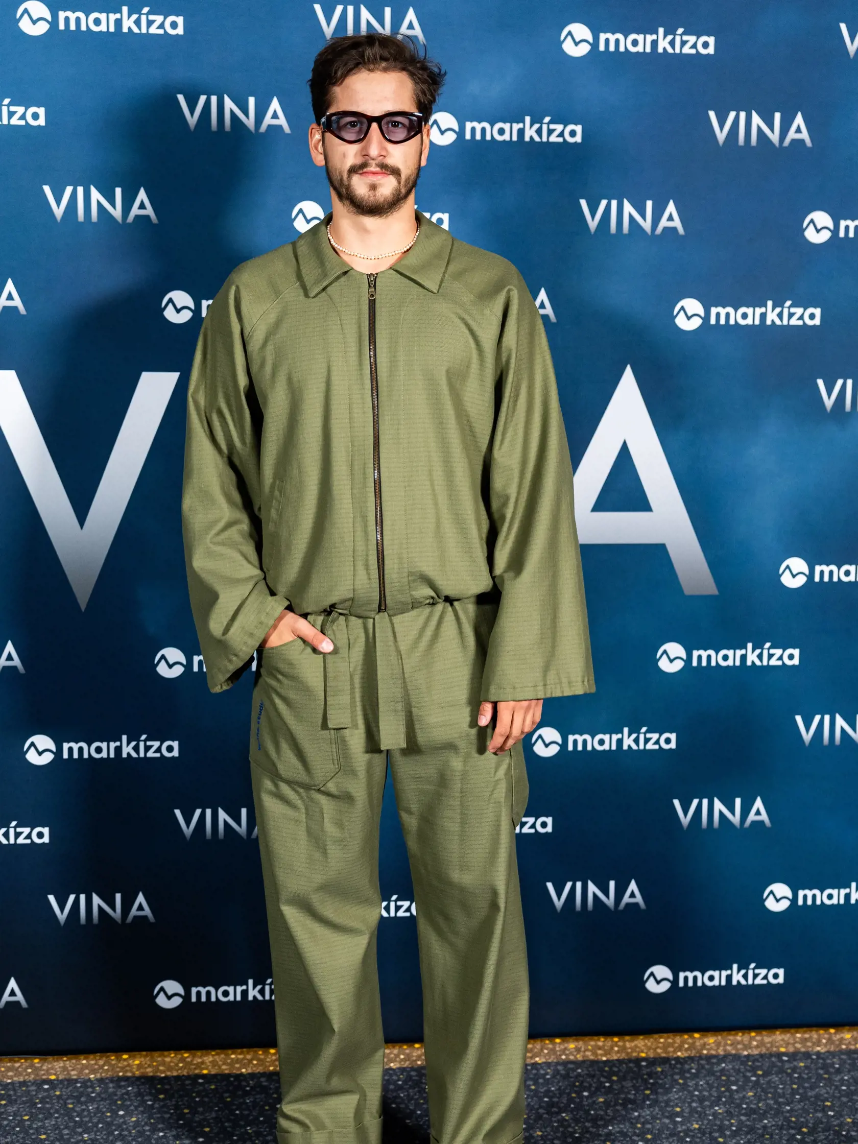 Premiéra seriálu “VINA” v Bratislave. Na snímke Jakub Jablonský,
