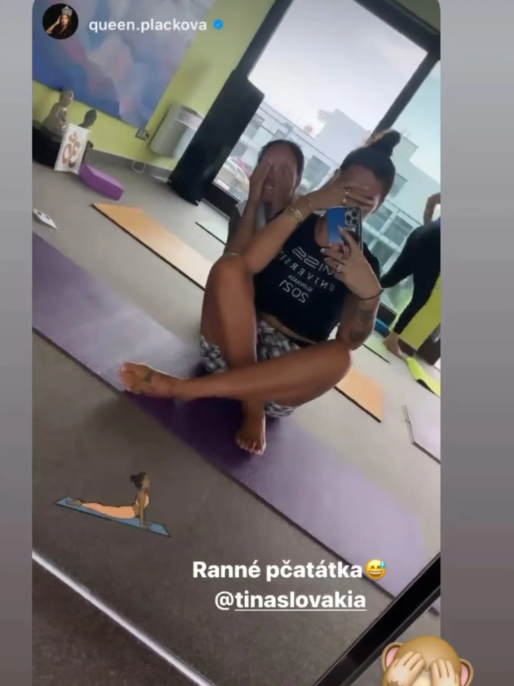 Tina a Zuzana Plačková na klinike v Maďarsku