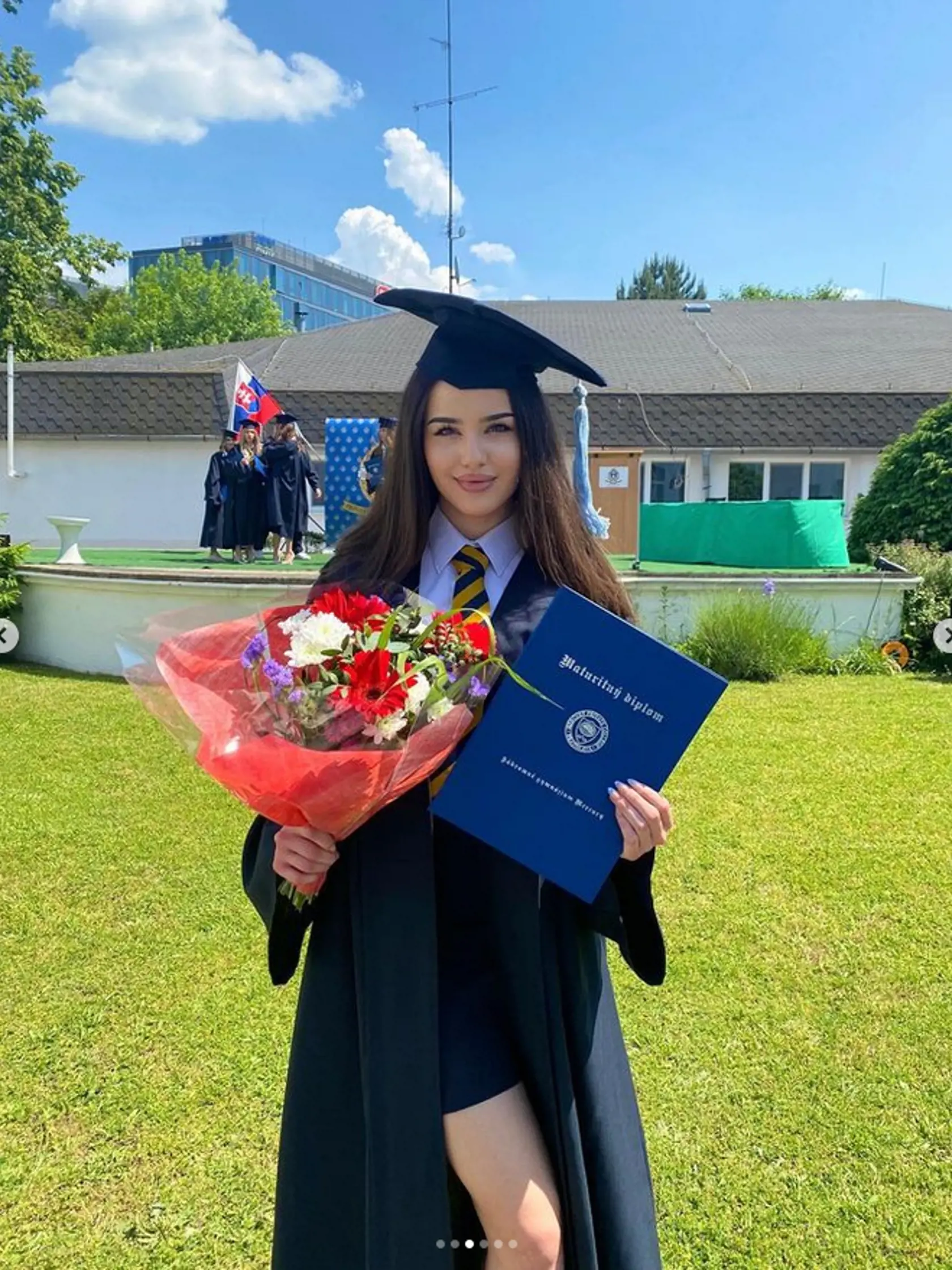 Úspešná maturantka Vanesa Antovská
