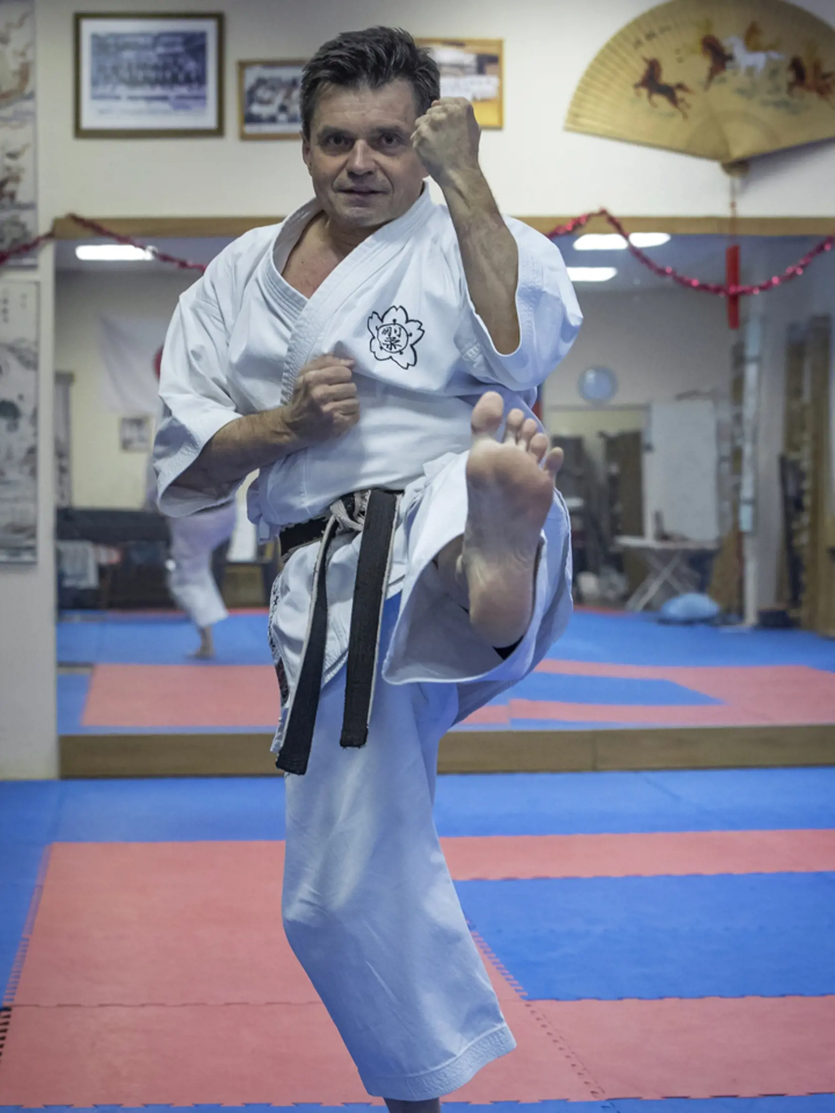 Karate objavil na strednej škole.