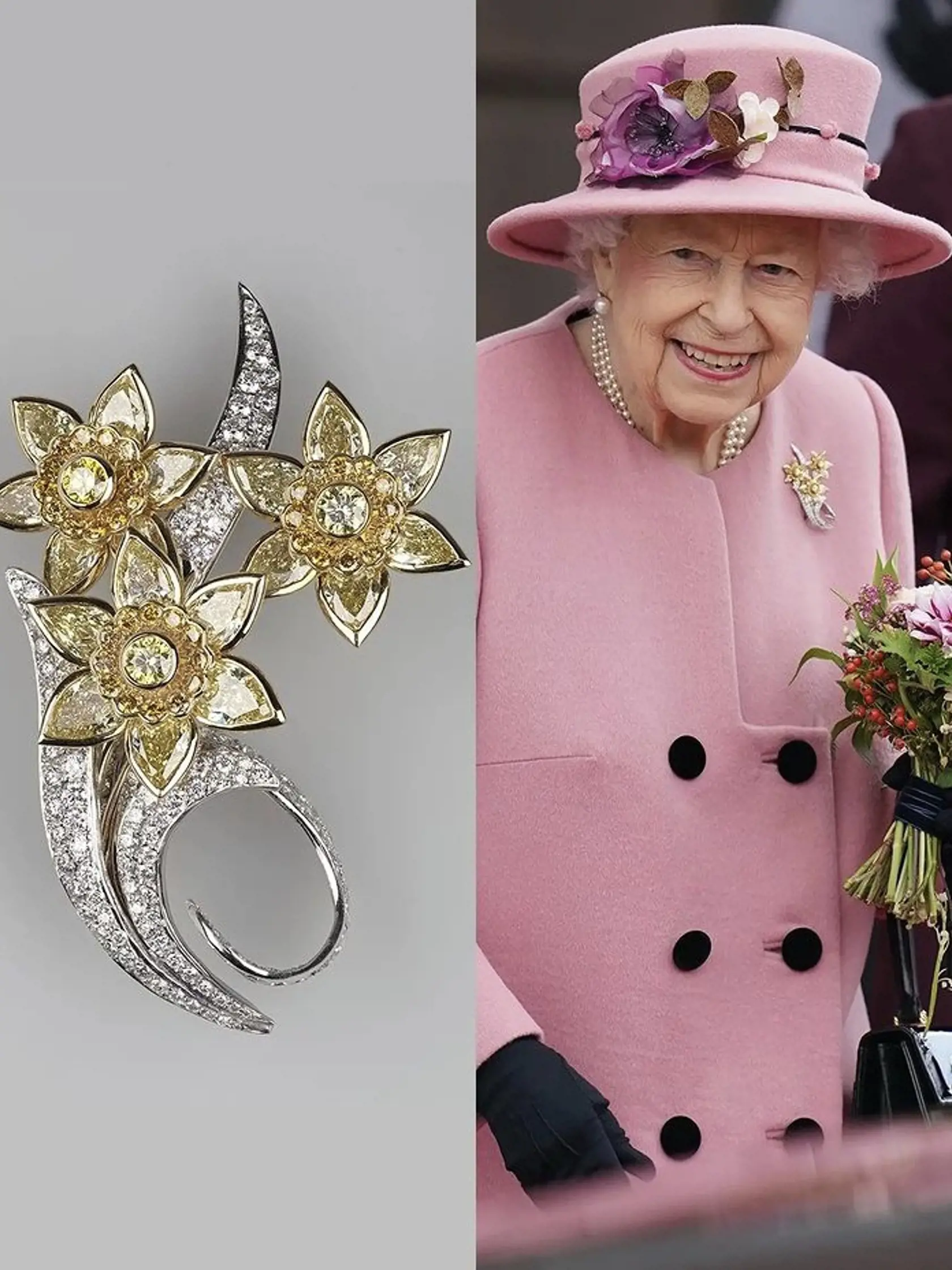 Outfity kráľovnej Alžbety II.