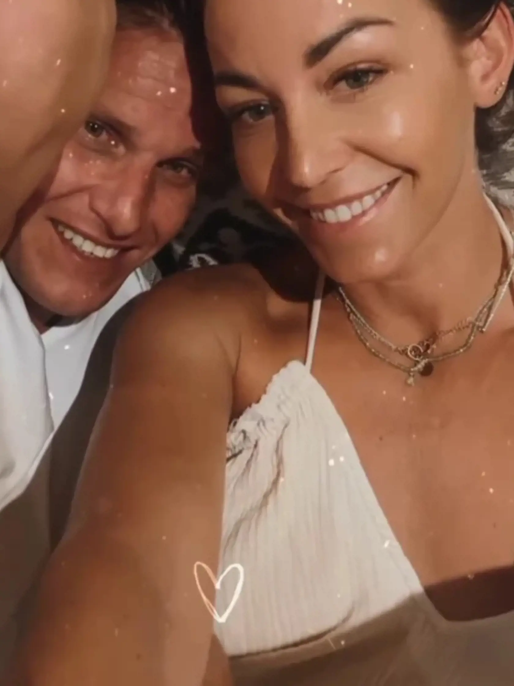 Agáta Hanychová a Miroslav Dopita na Bali