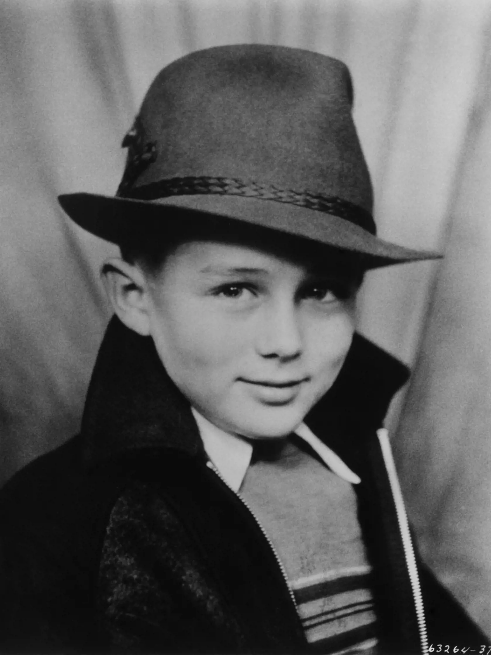 James Dean ako malý chlapec