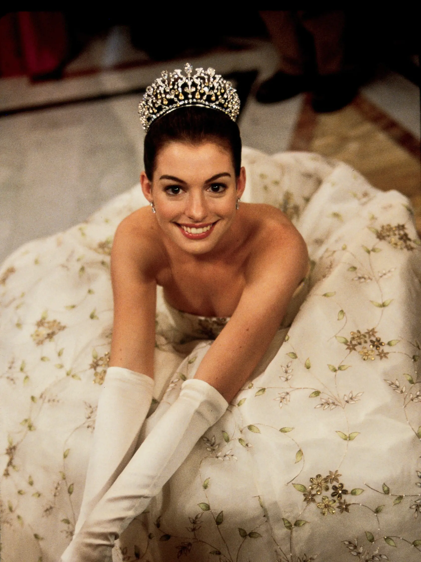 Anne Hathaway vo filme Denník princeznej.