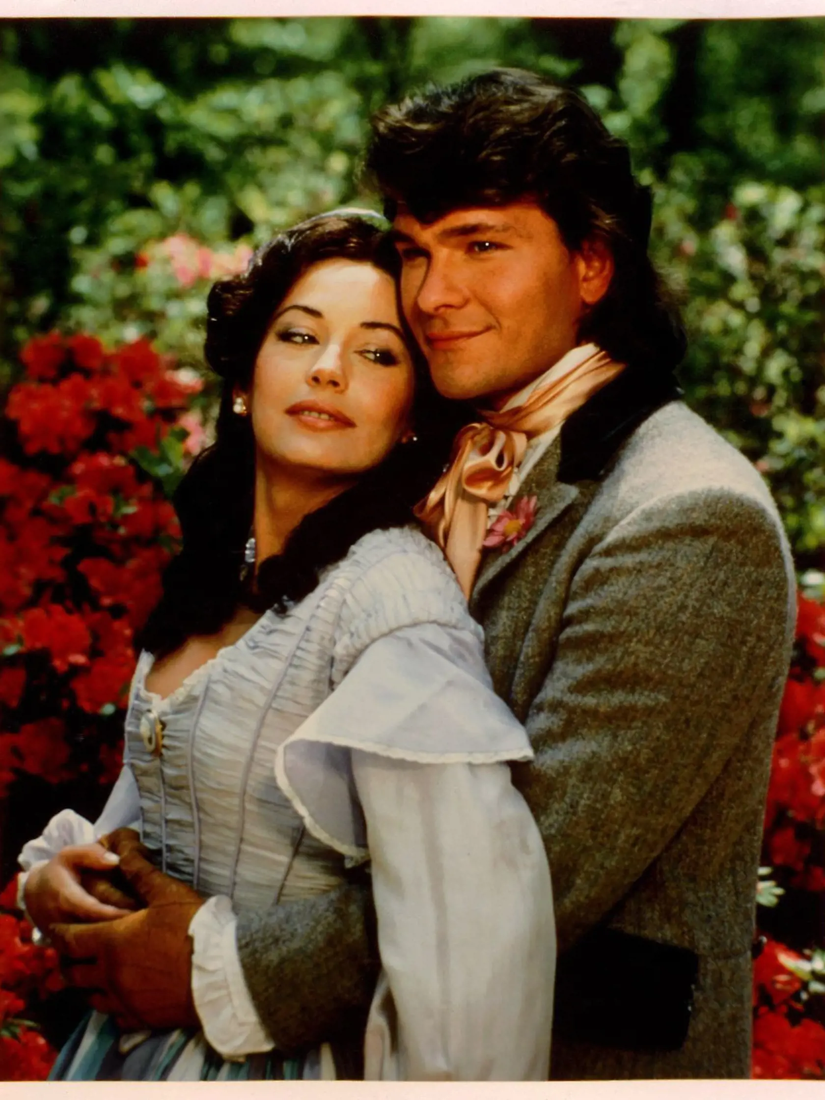 S herečkou Lesley-Anne Down v seriáli Sever a Juh.