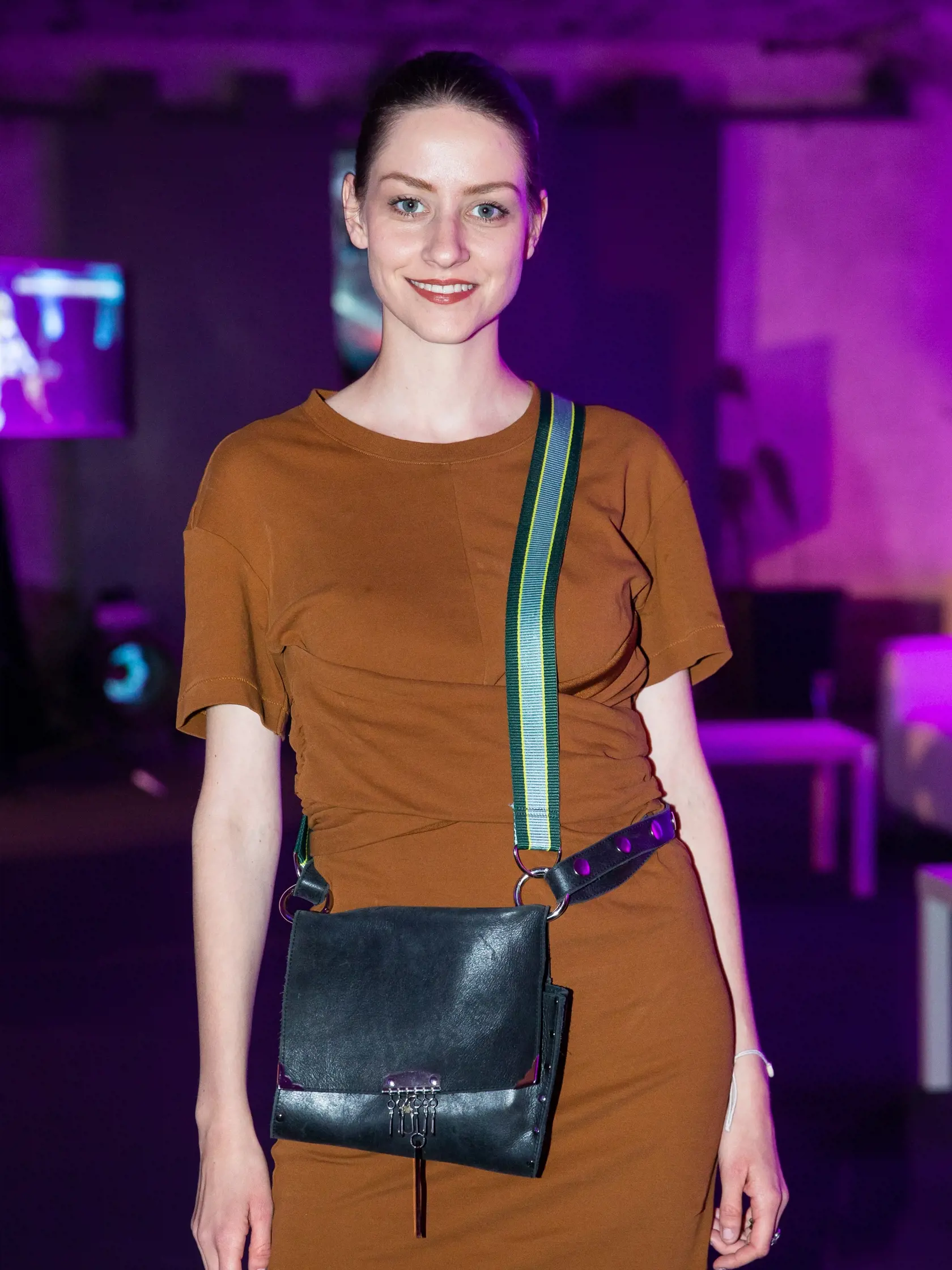 Tretí deň série módnych prehliadok pod názvom "Eurovea Fashion Forward" v Bratislave. Na snímke Barbara Heribanová.