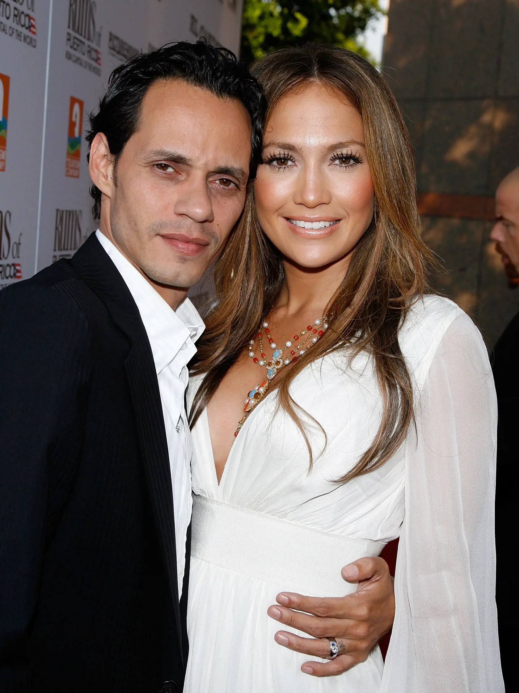 Expartneri Marc Anthony a Jennifer Lopez na fotke z roku 2007