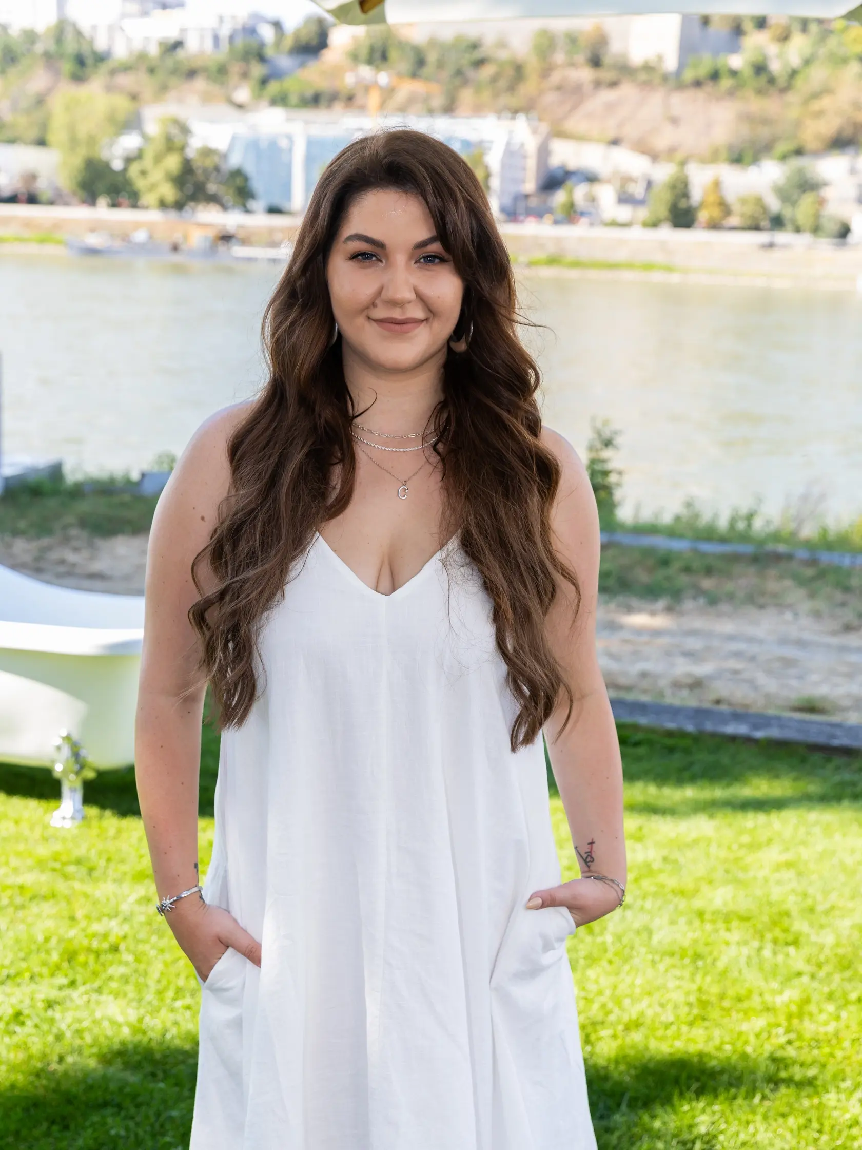 Speváčka Celeste Buckingham na snímke v lete 2024.