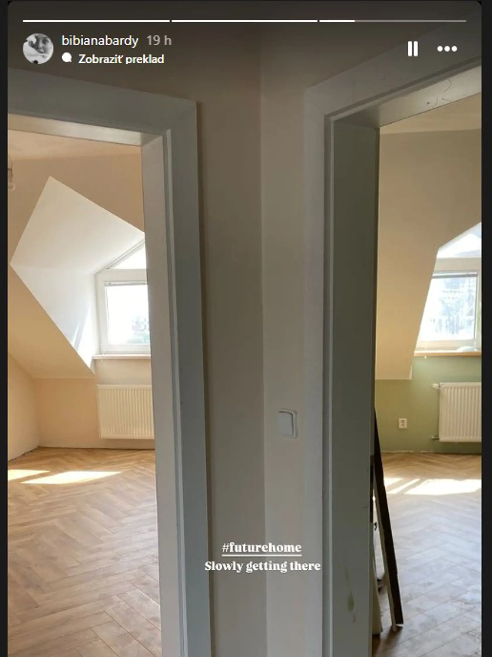 Manželia Bárdyovci si postupne budujú hniezdočko lásky.