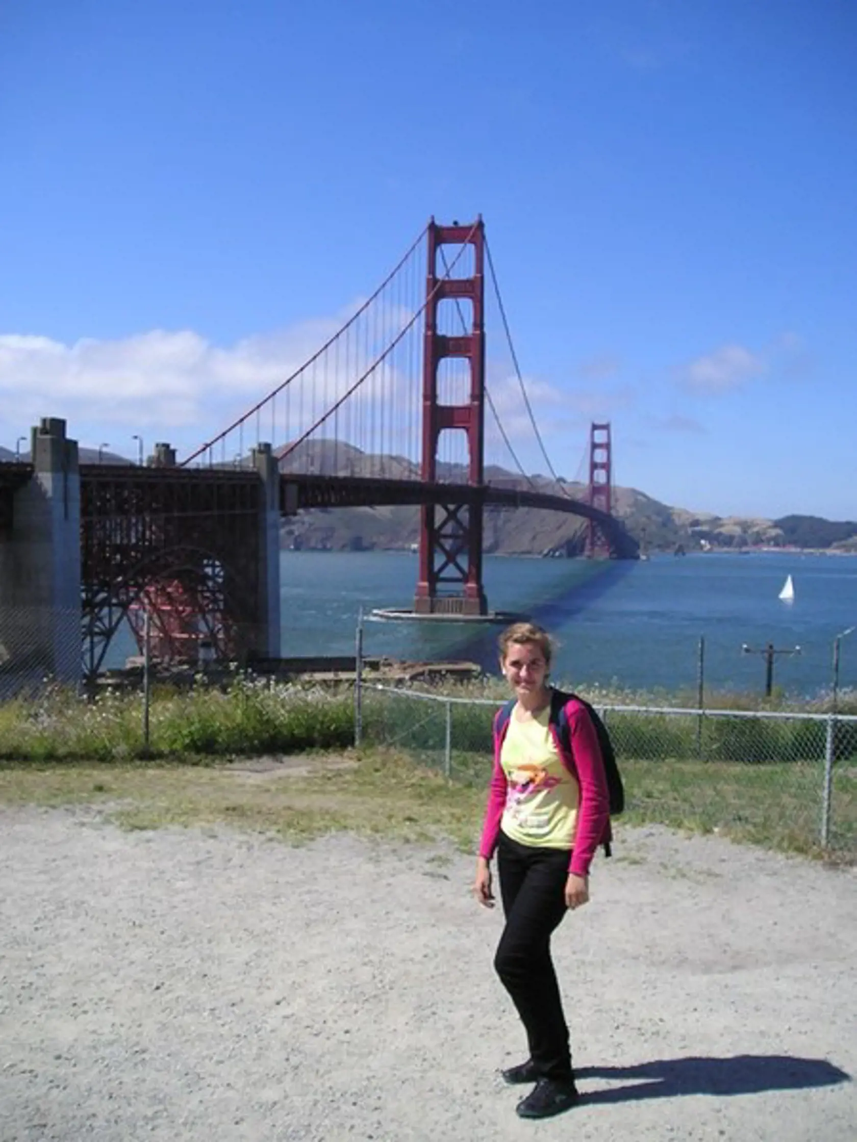 Mladej Prešovčanke Natálii sa najviac v Amerike páčil most Golden gate.