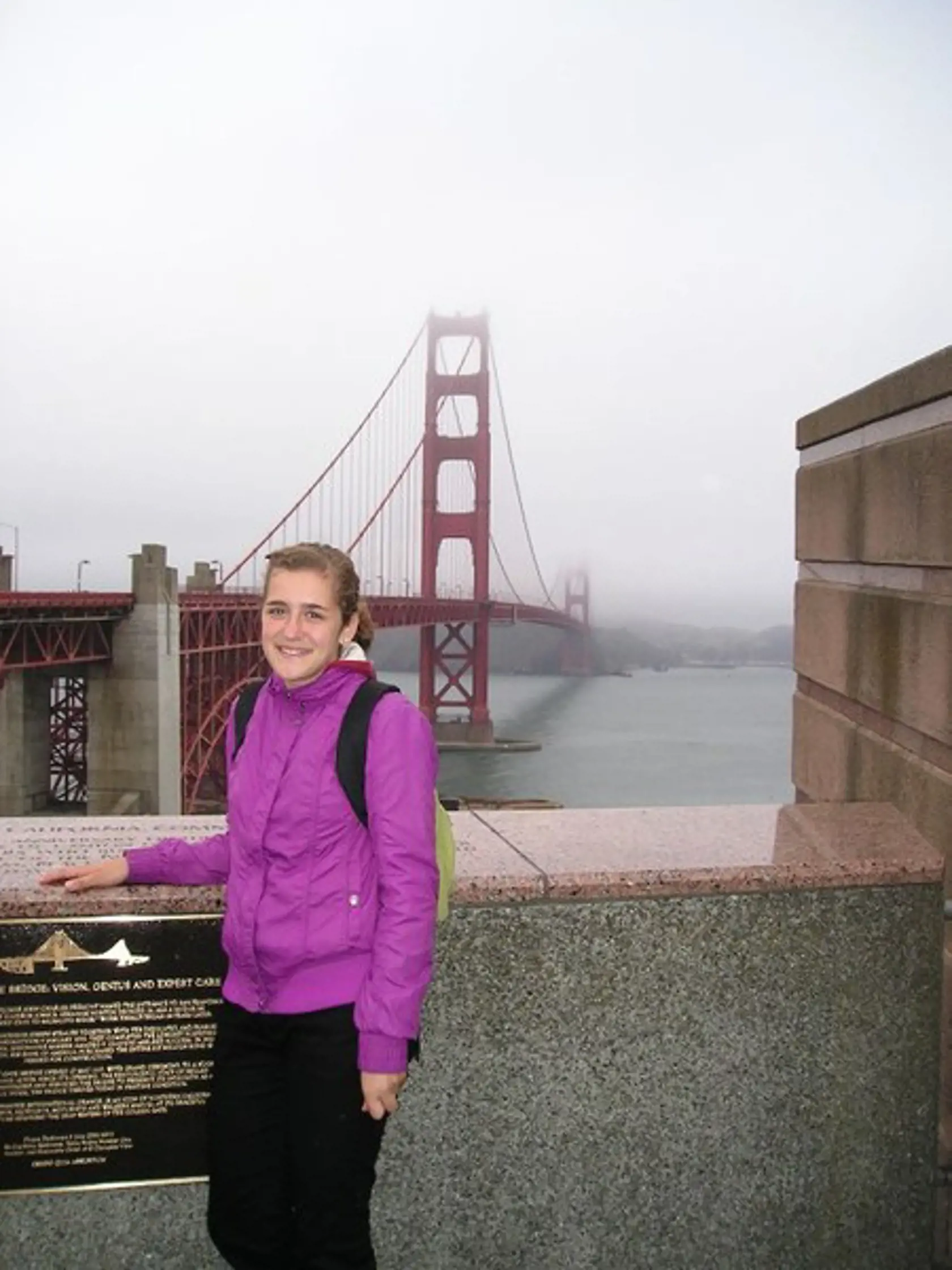 Mladej Prešovčanke Natálii sa najviac v Amerike páčil most Golden gate.