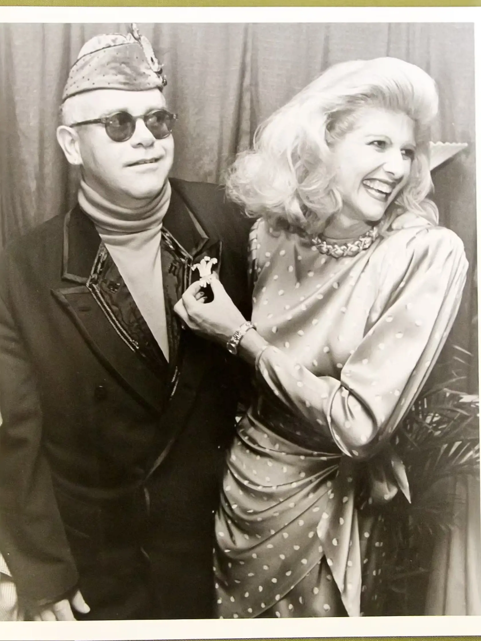 Ivana Trump a Elton John