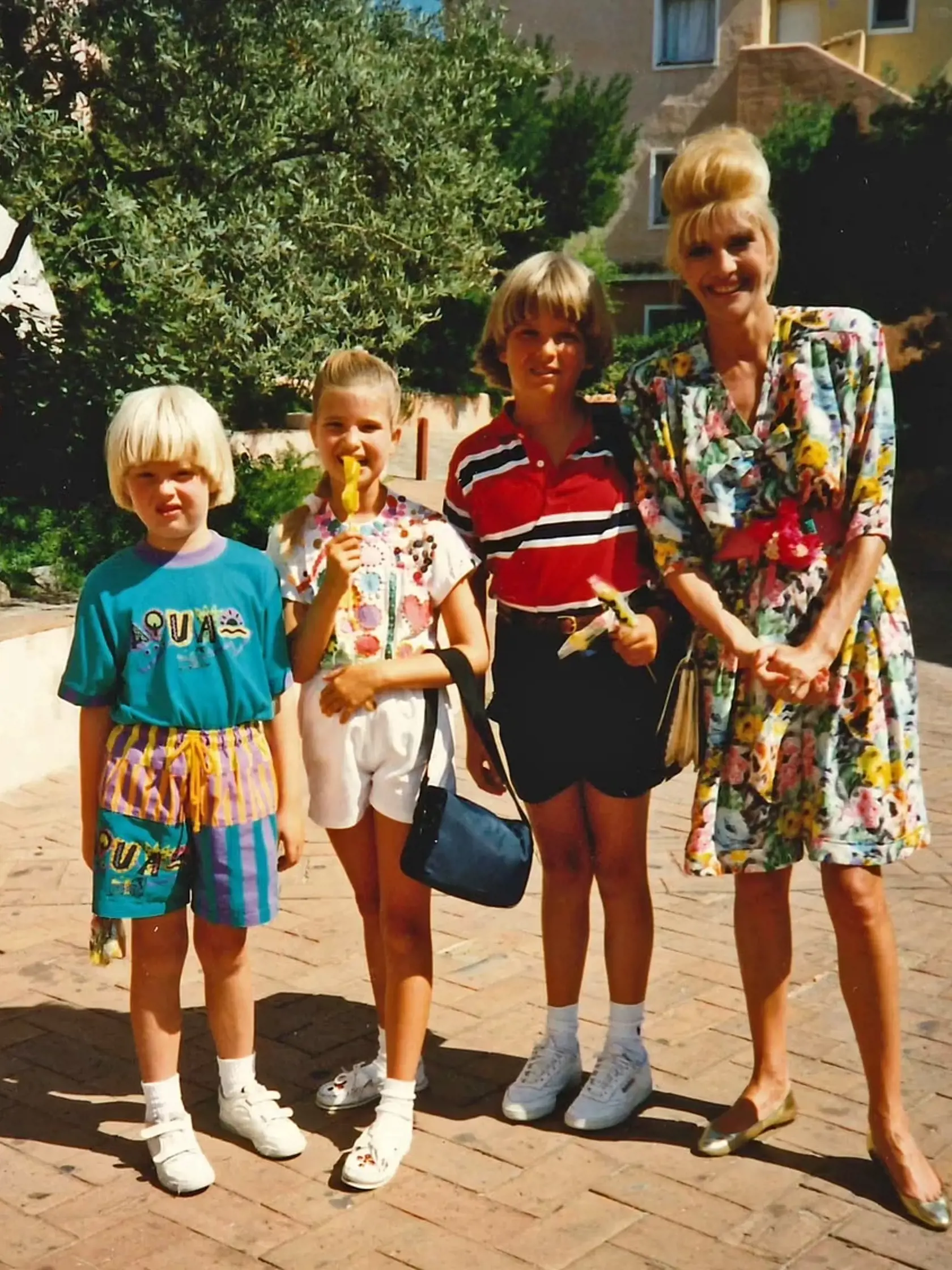 Ivanka Trump s deťmi - Ericom, Donaldom jr. a Ivankou.