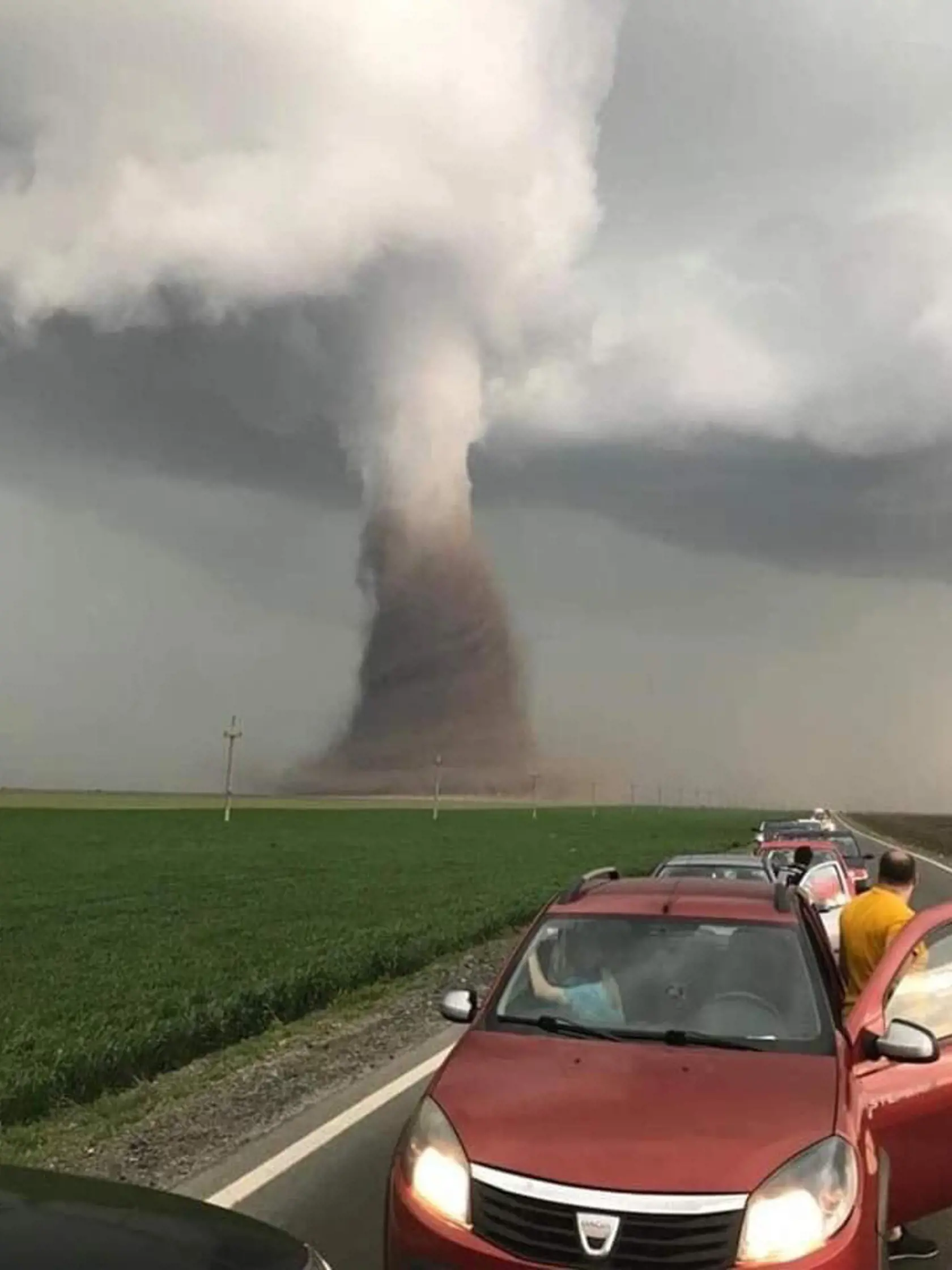 Tornádo v Rumunsku