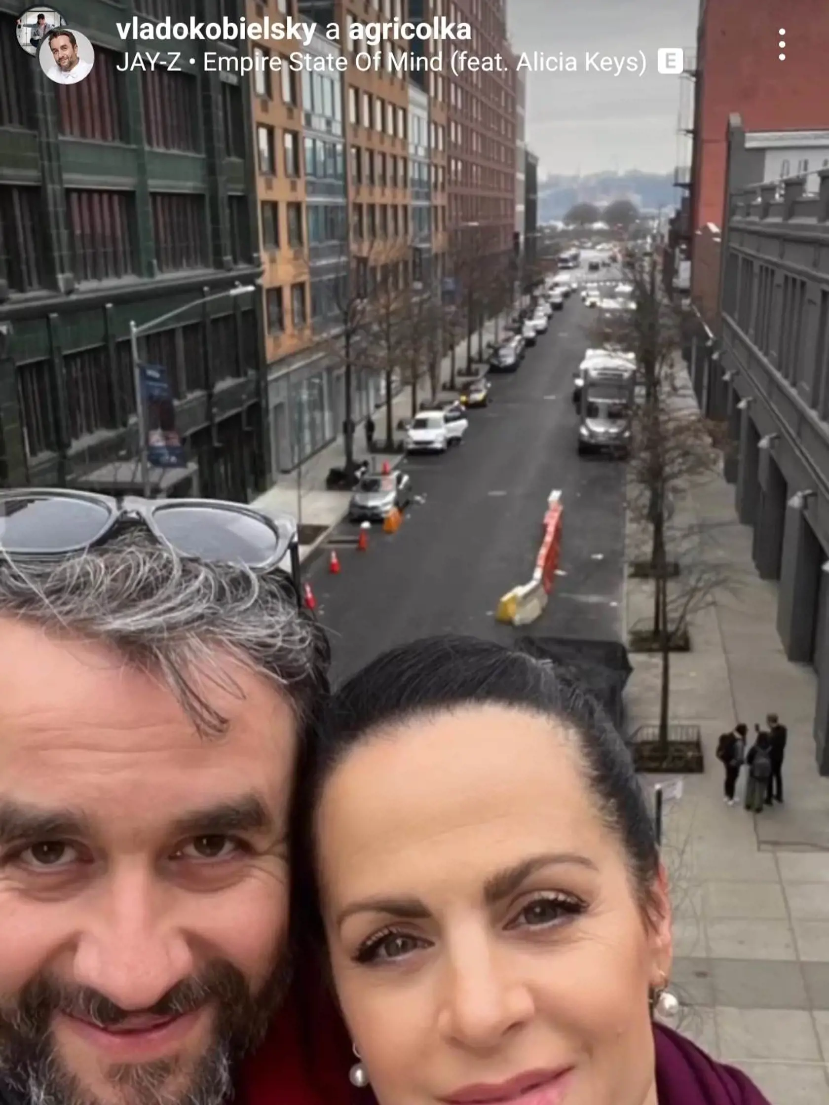 Manželia Vlado a Alena Kobielski v New Yorku