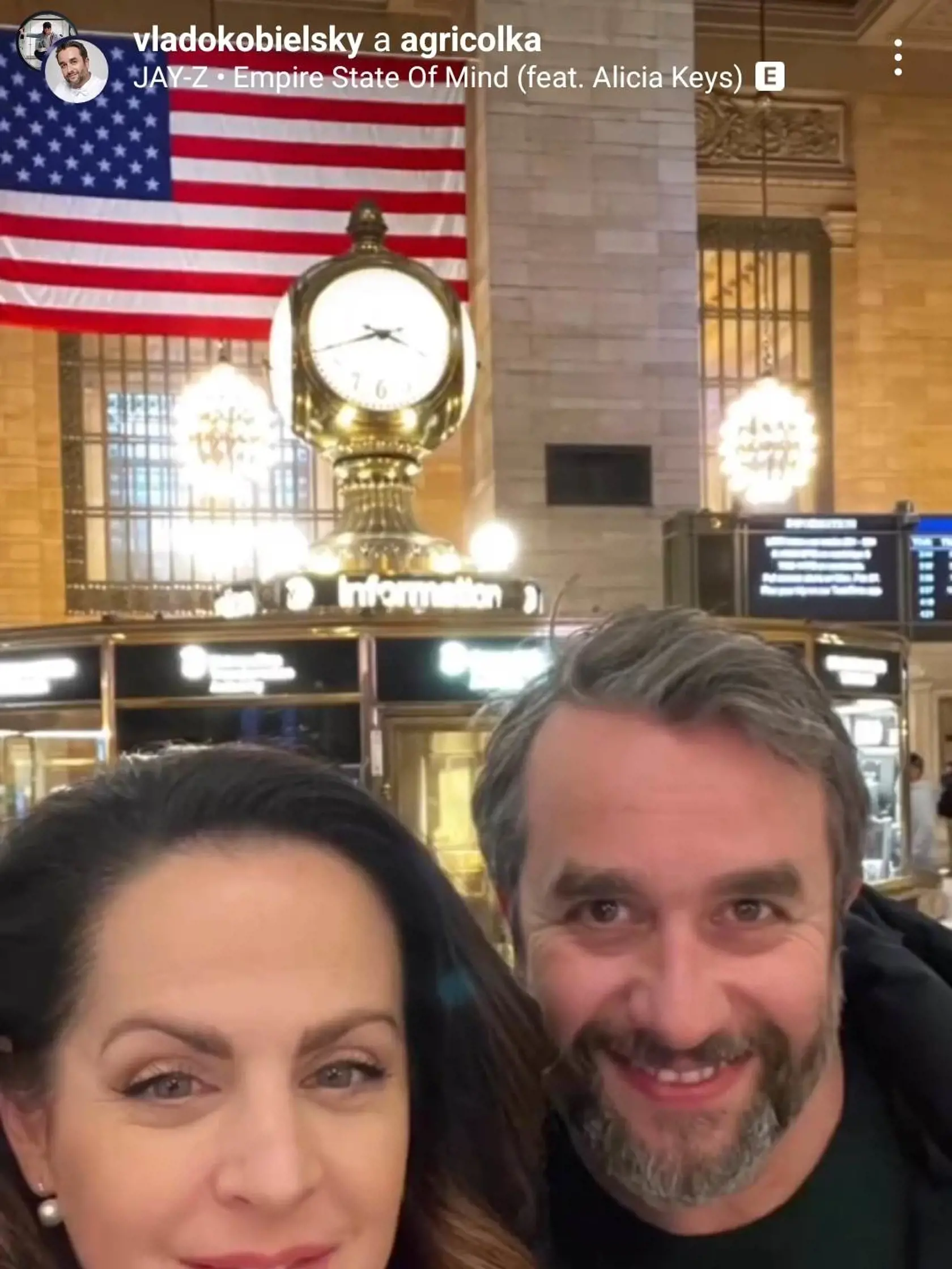 Manželia Vlado a Alena Kobielski v New Yorku