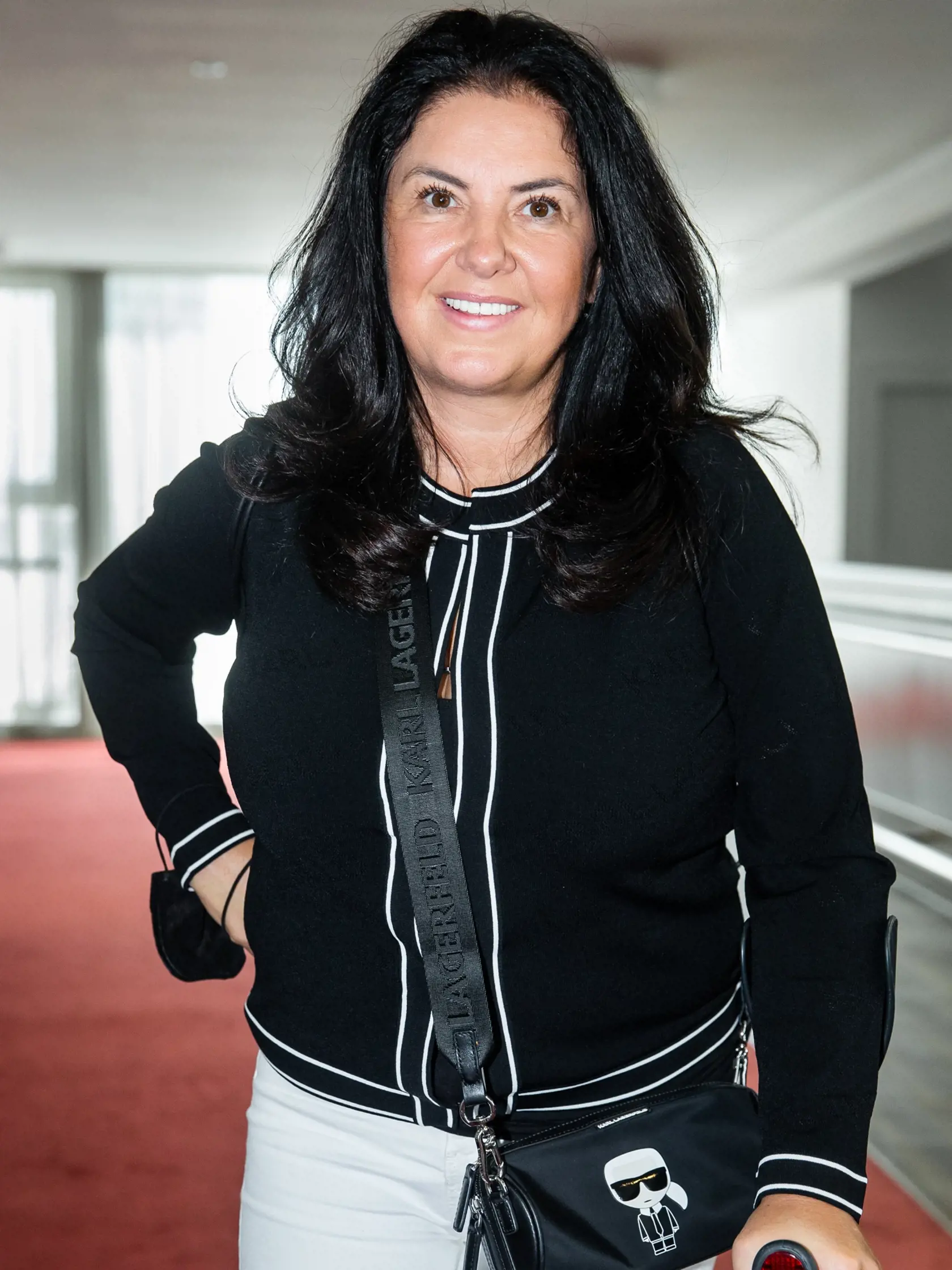 Tlačová konferencia v novej budove SND k pripravovanému konertu Petra Dvorského. Na snímke Iveta Malachovská.