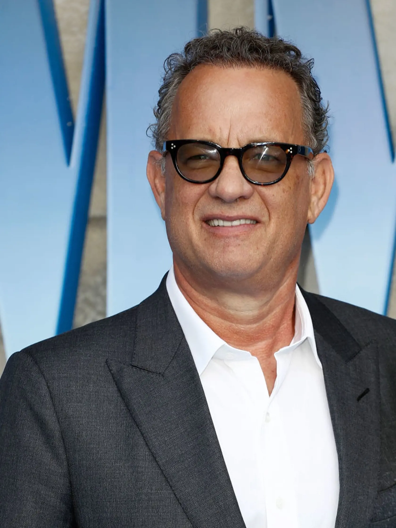 LONDON, ENGLAND - JULY 16:  Tom Hanks attends the UK Premiere of "Mamma Mia! Here We Go Again" at Eventim Apollo on July 16, 2018 in London, England.  (Photo by John Phillips/Getty Images)