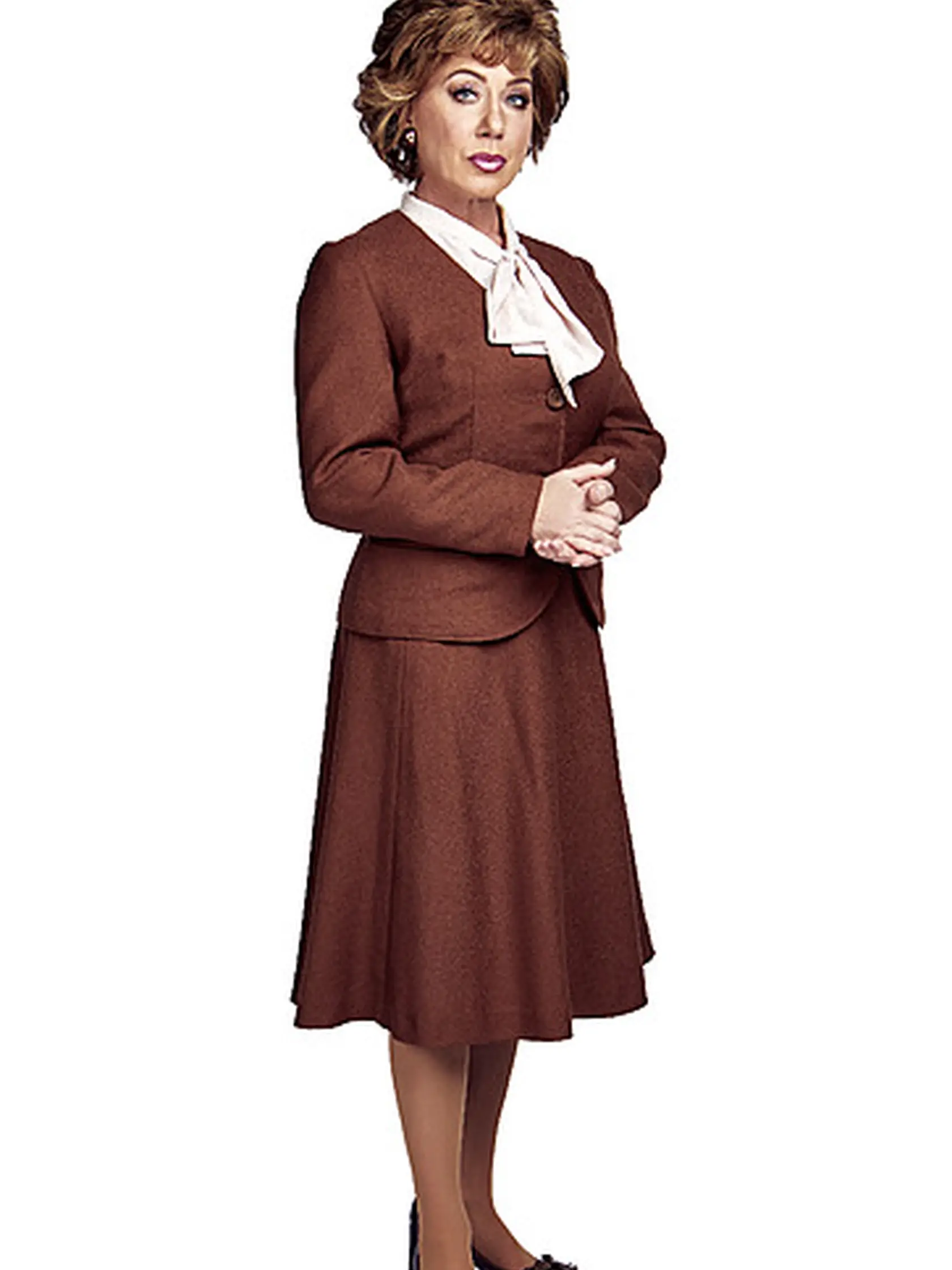 Prísna. V Sľube hrá mrchu, ale diváci ju majú radi.