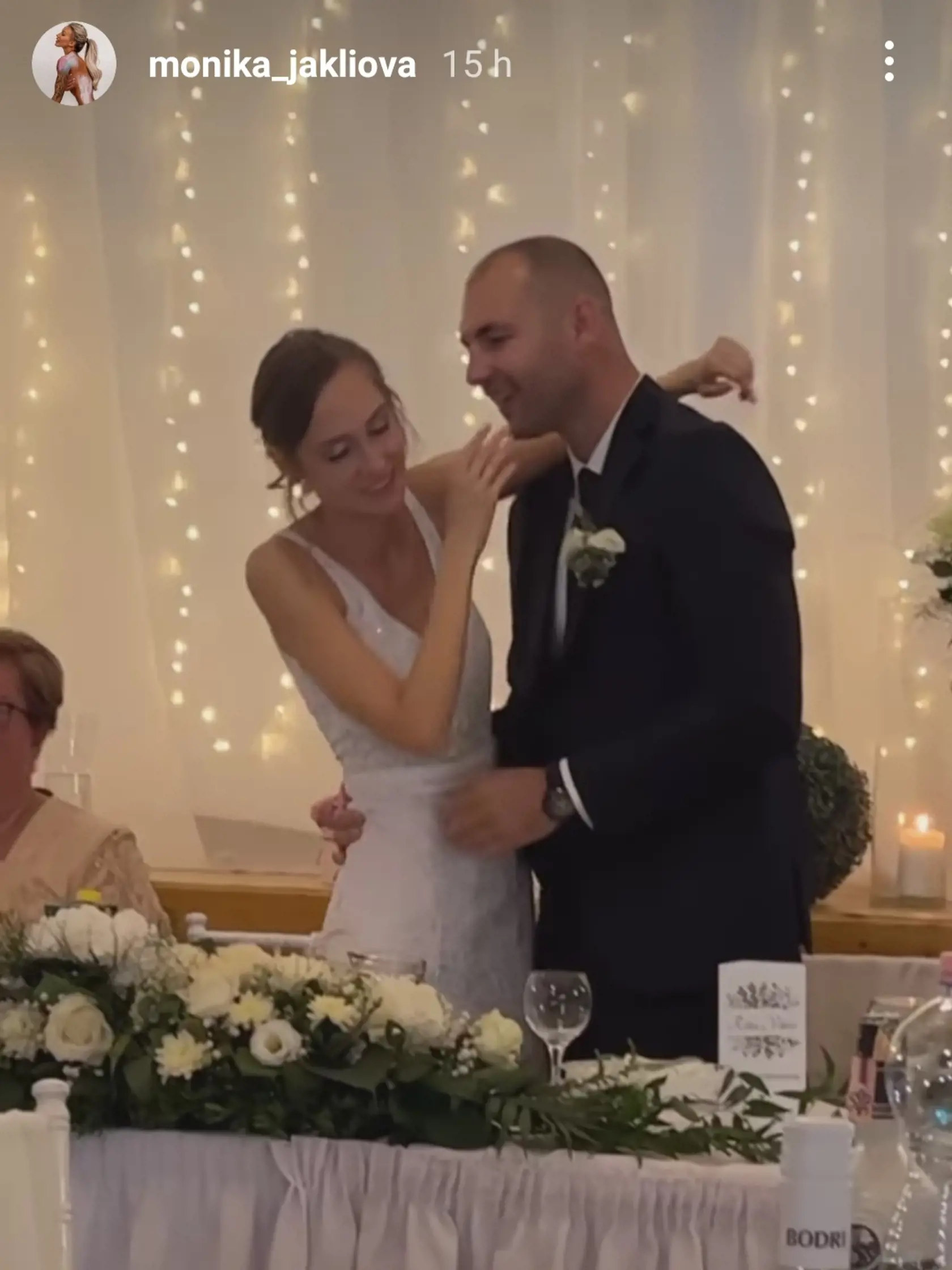 Gábor Boráros a Monika Jákliová spolu
