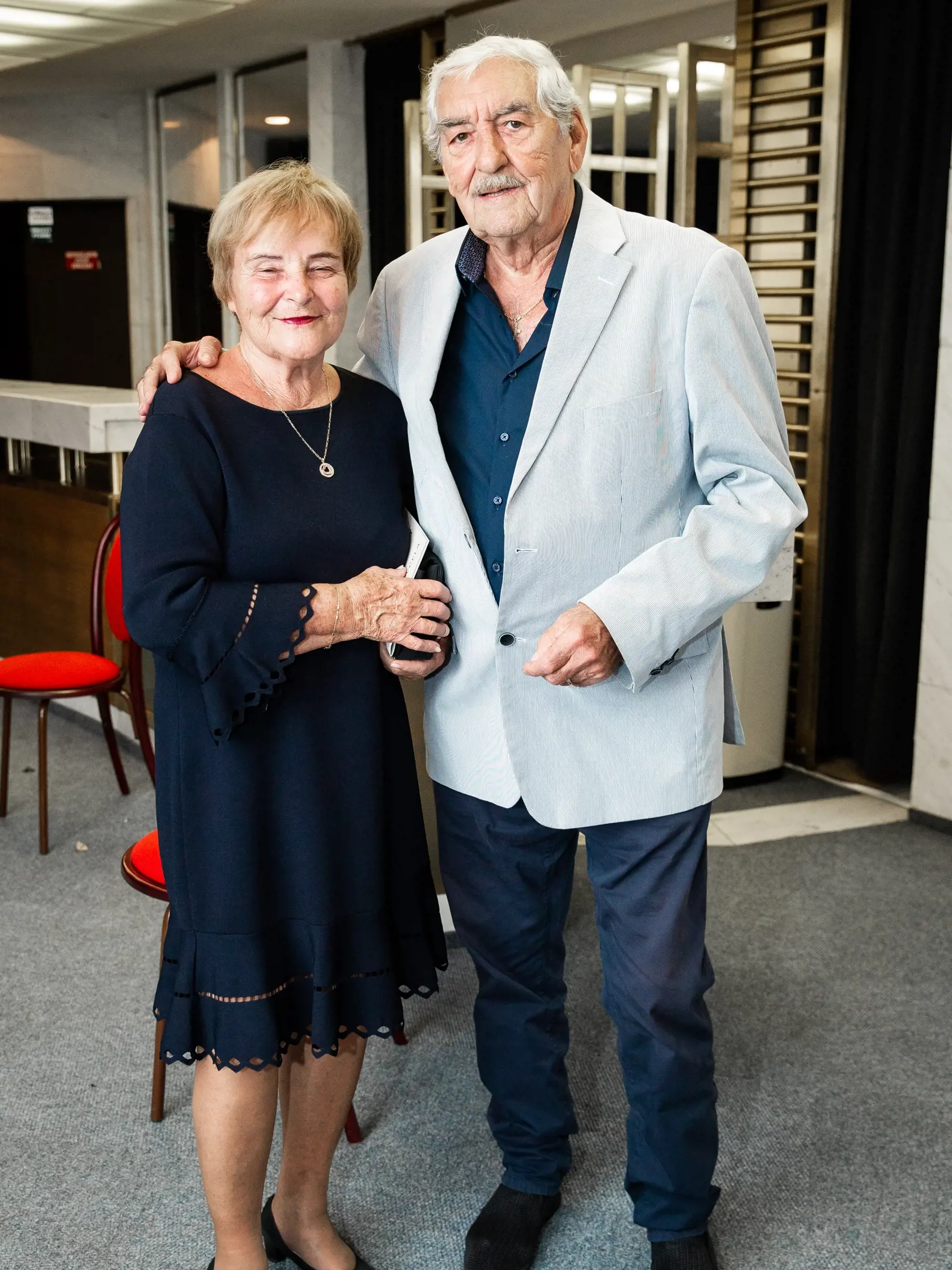 Štefan Kvietik s manžekou Evou.