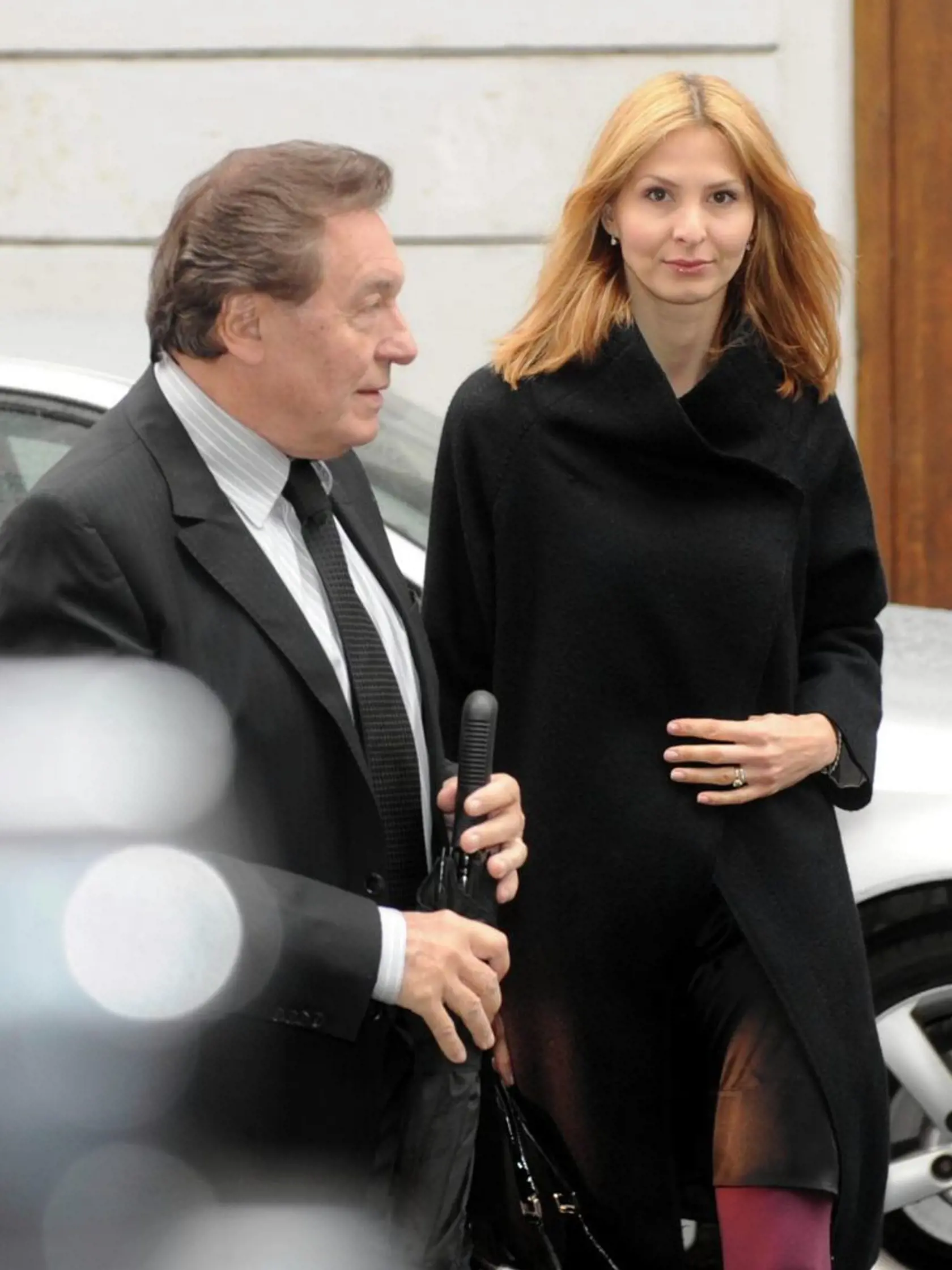 Karel Gott s manželkou Ivanou.