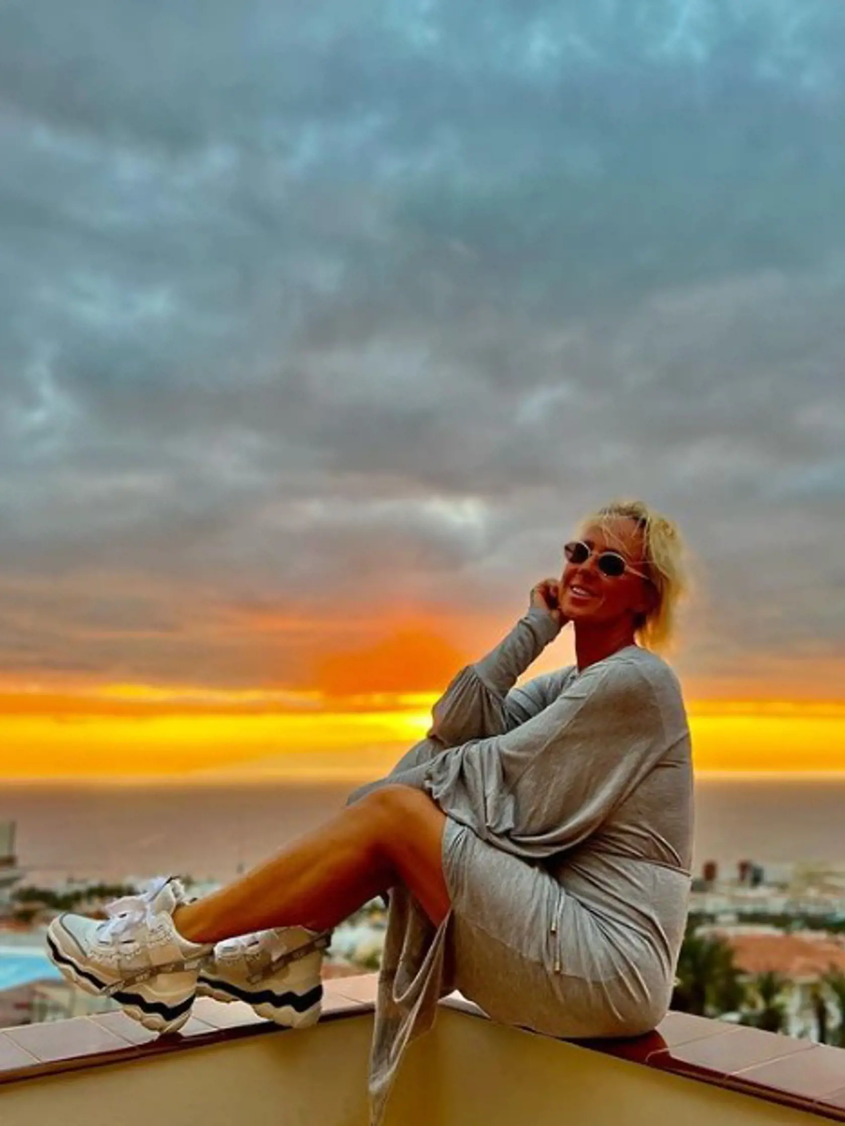 Vyznala sa, že západy Slnka na Tenerife miluje.