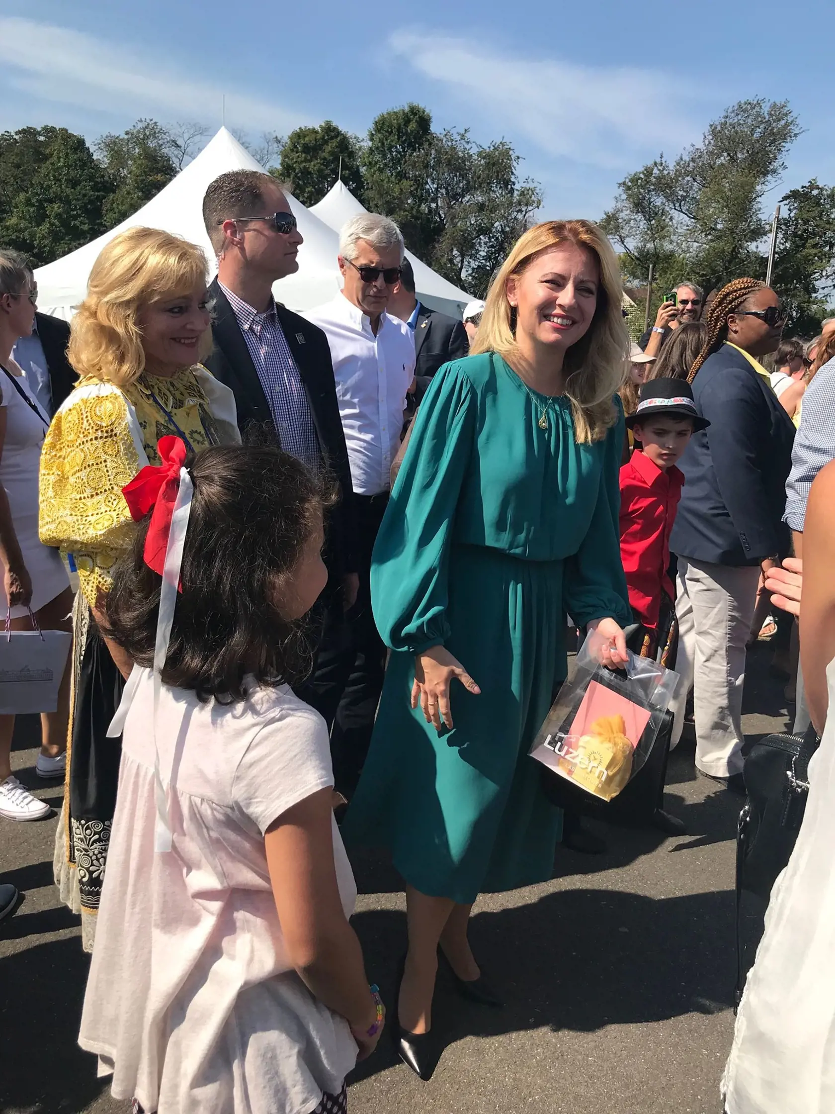Zuzana Čaputová v New Jersey.