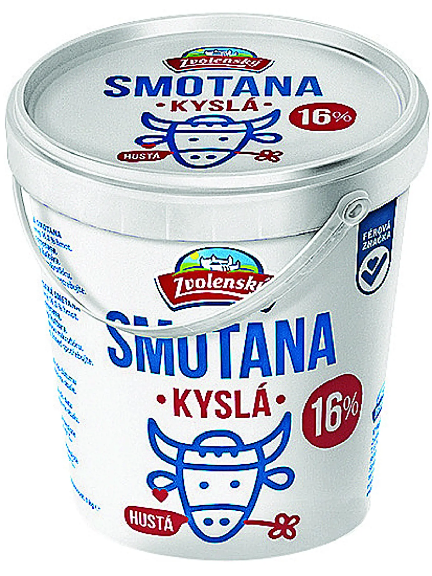 Kyslá smotana, 1 kg, 3,29 eura.