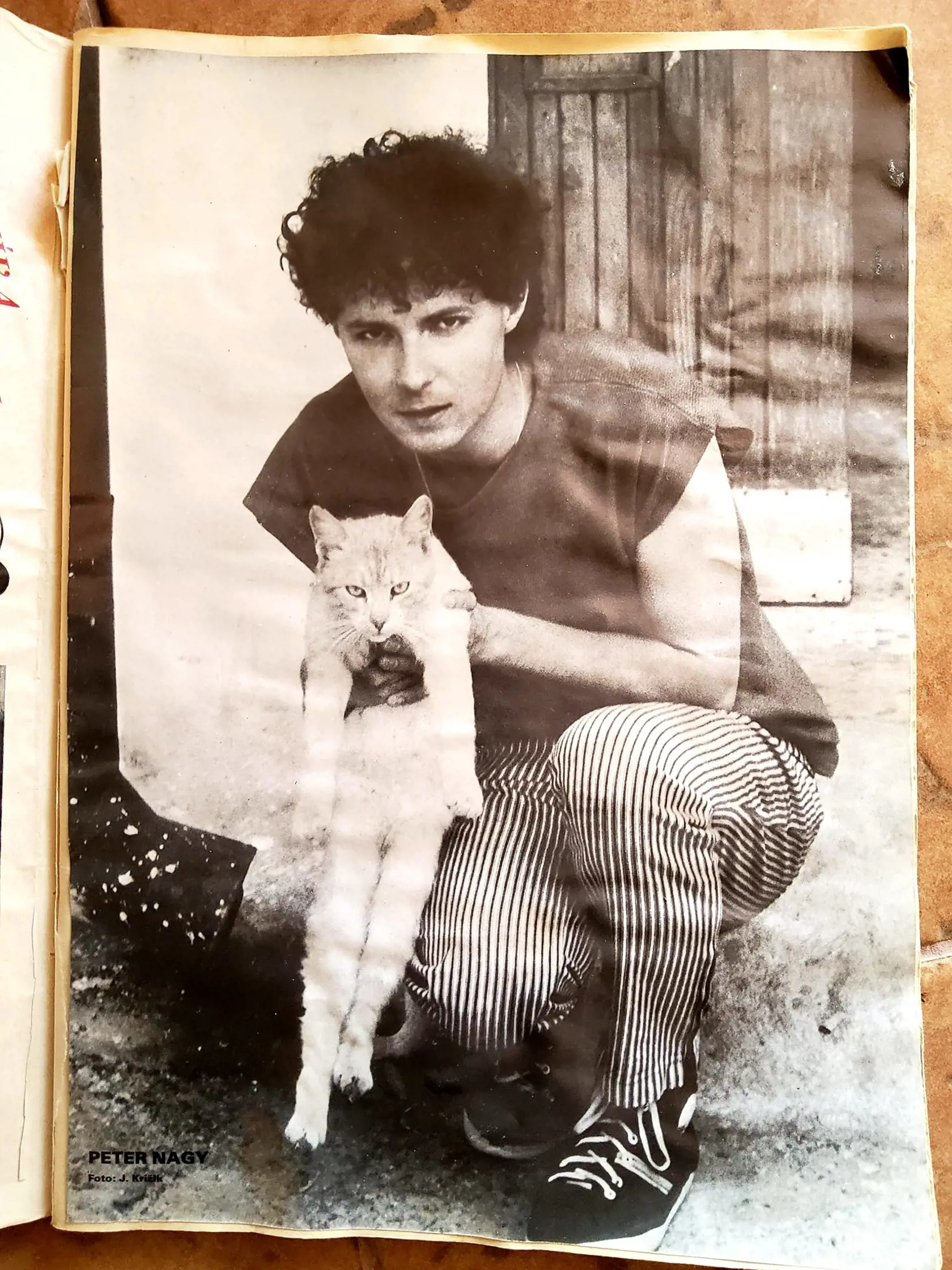 Jedna z historických fotografií, kde je Peter Nagy.