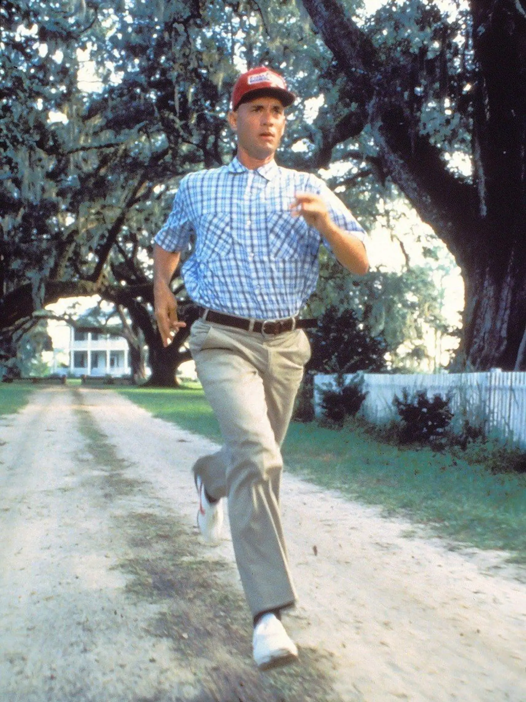 Tom Hanks ako Forrest Gump