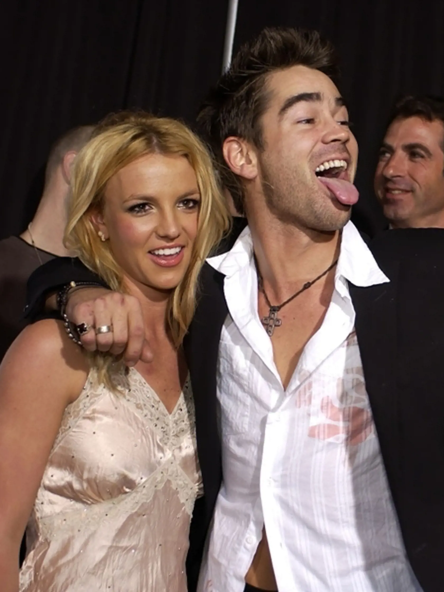 Colin Farrell (37) a Britney Spears (31).