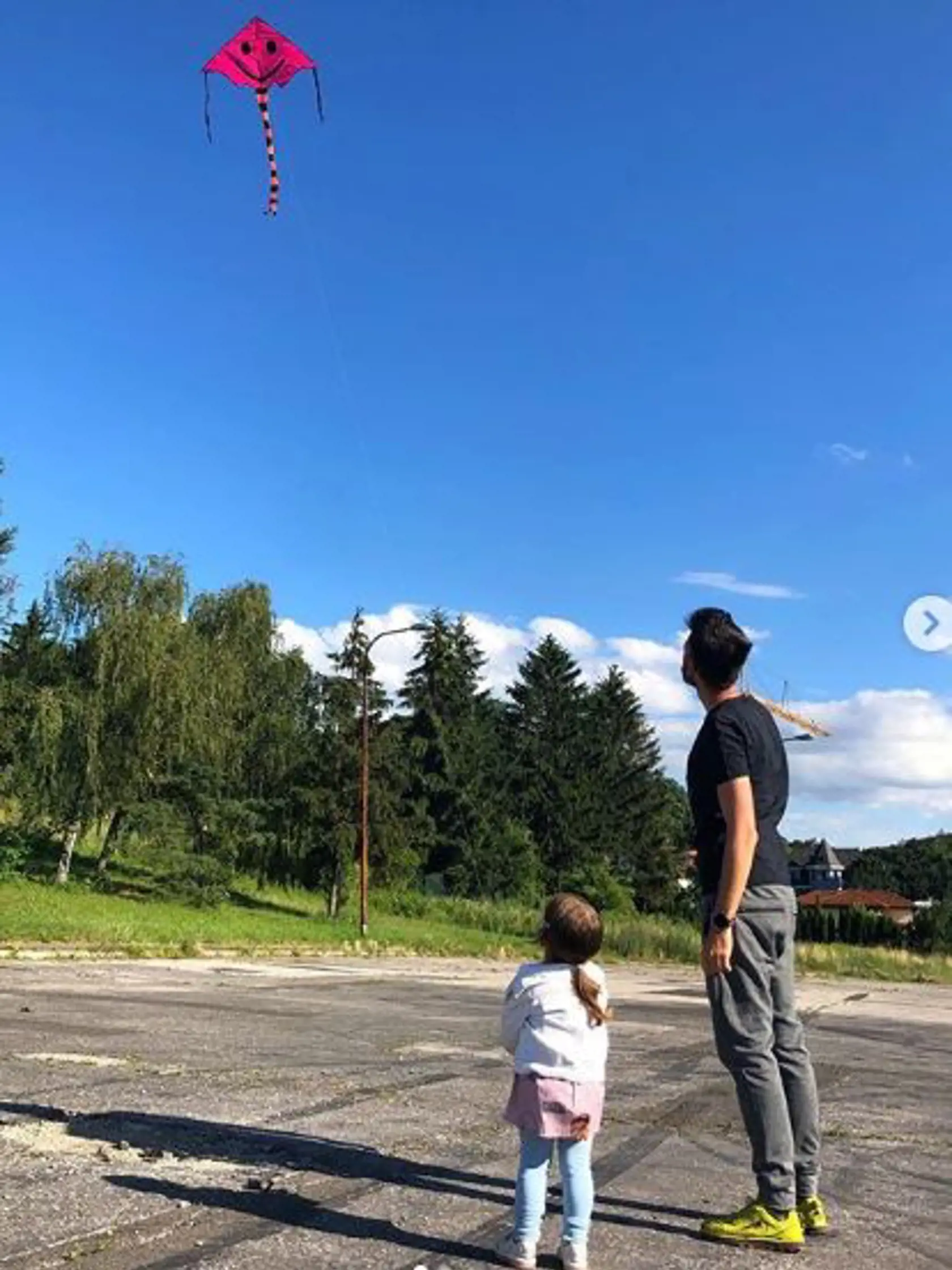 Roman Juraško s jeho rozkošnou dcérkou Izabelou.
