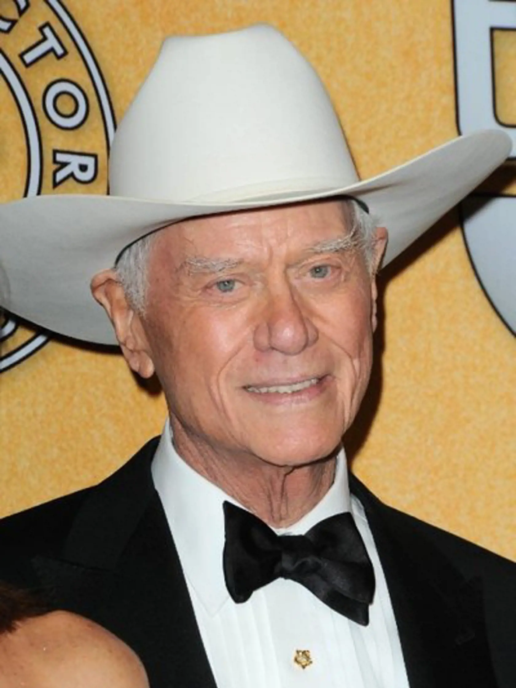 Larry Hagman tiež prišiel na galavečer udeľovania cien.