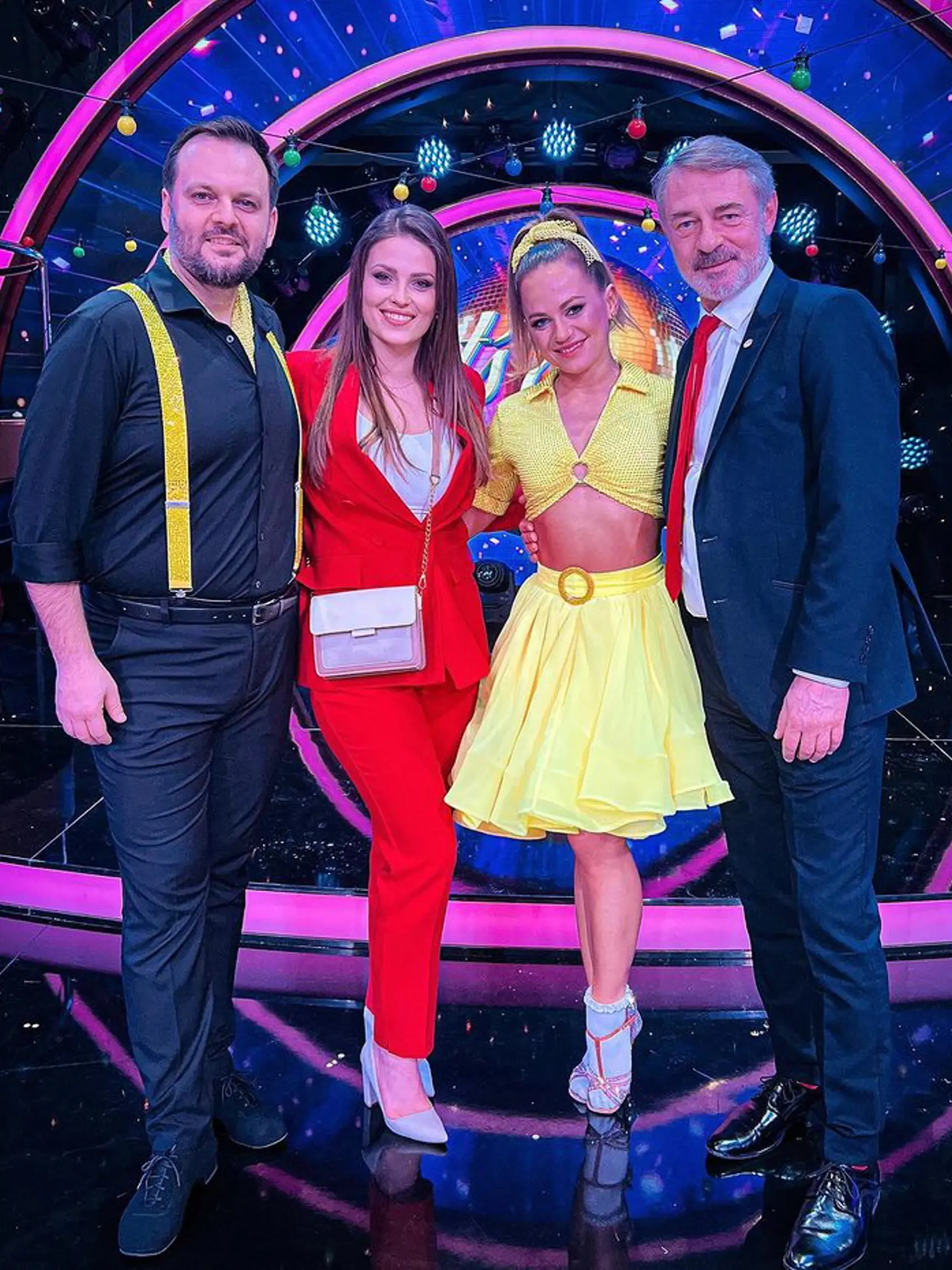 Zábranská a Dvořák si prišli vychutnať prvé kolo 8. série Let´s Dance, podporili Martininho kolegu Juniora.