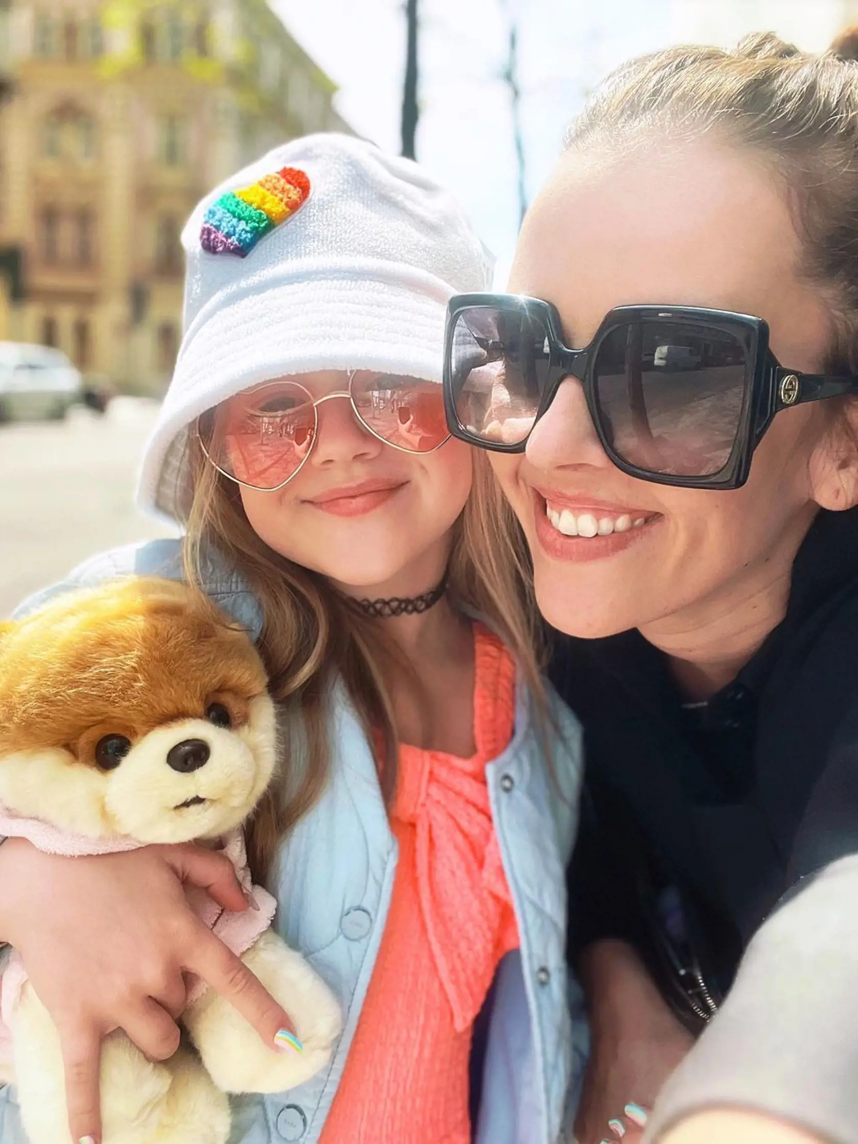 Tamara Klusová a dcéra Josefínka