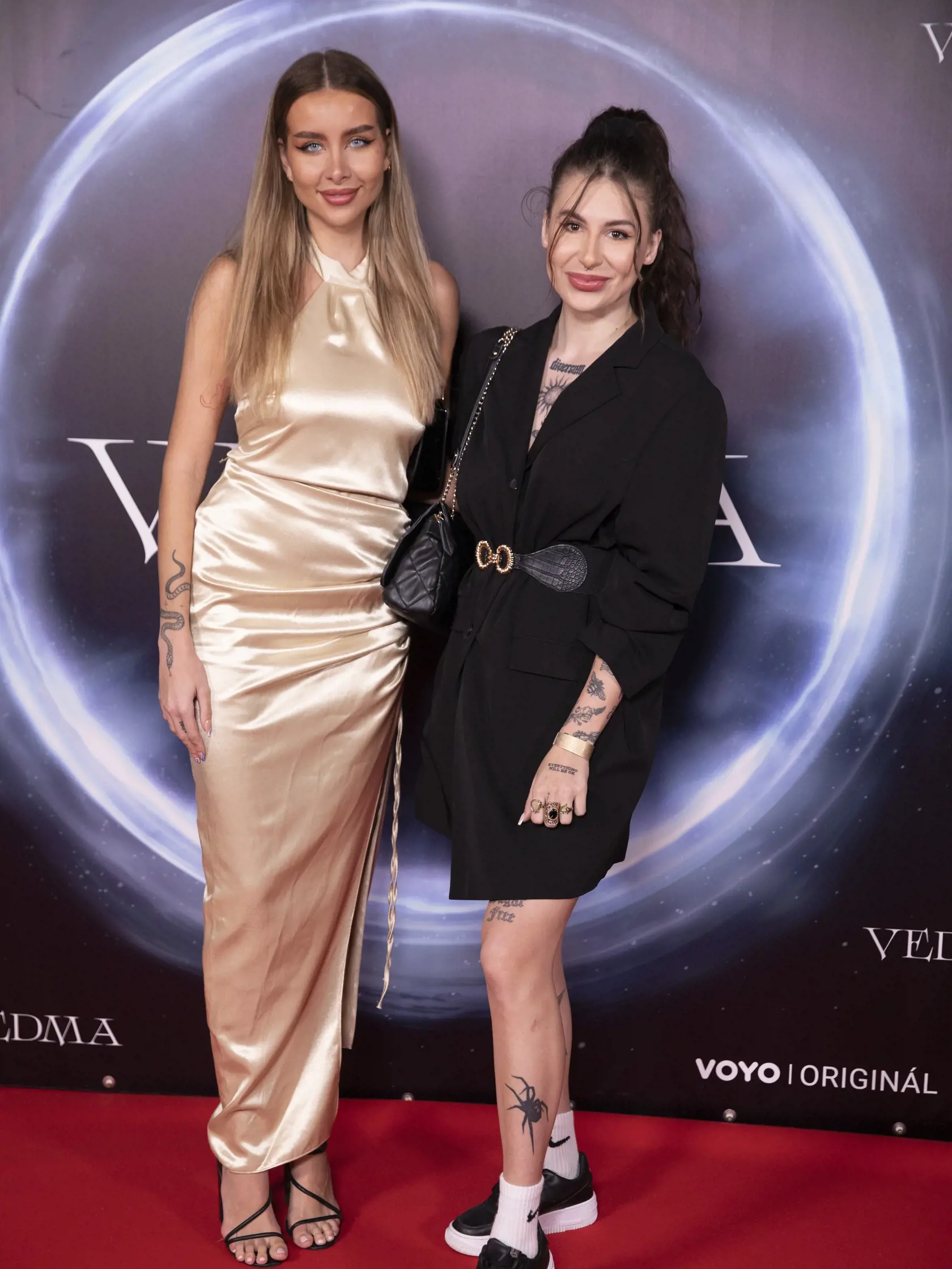 Na snímke je premiéra prvej Česko-slovenskej fantasy minisérie VEDMA. Na fotke Petrana a Tereza.