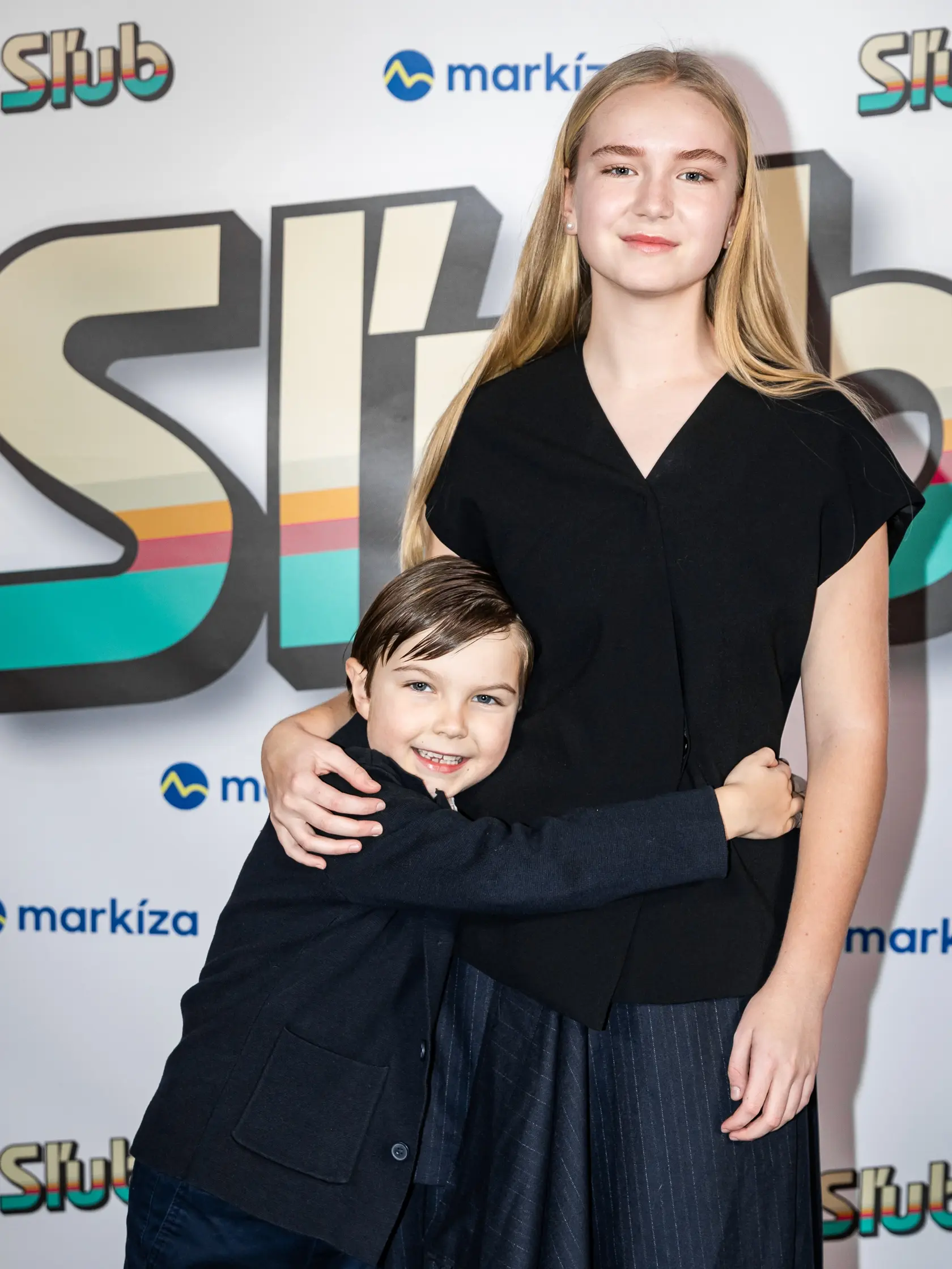 Premiéra denného televízneho seriálu “SĽUB” v Bratislave. Na snímke Tatiana Čobejová a Liam Nemček.