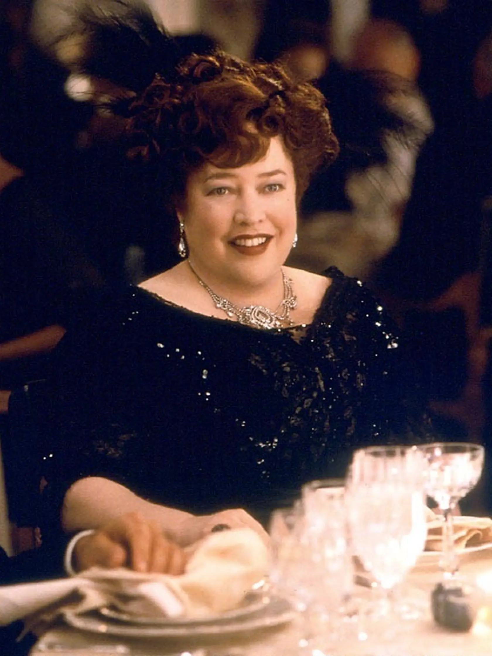 Kathy Bates vo filme Titanic