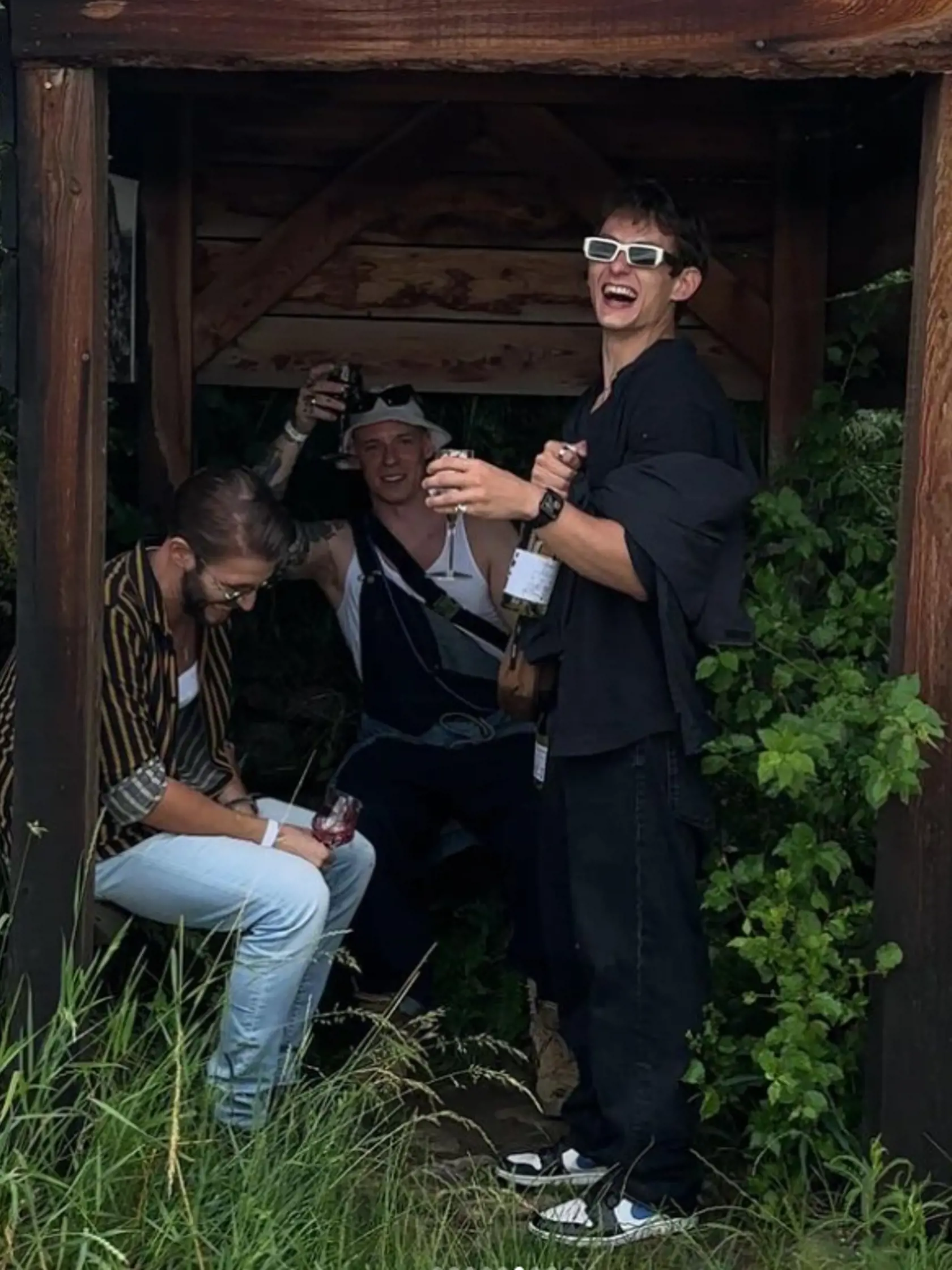 Tomáš Tarr si cez víkend vyrazil s kamarátmi na akciu do Pezinka.
