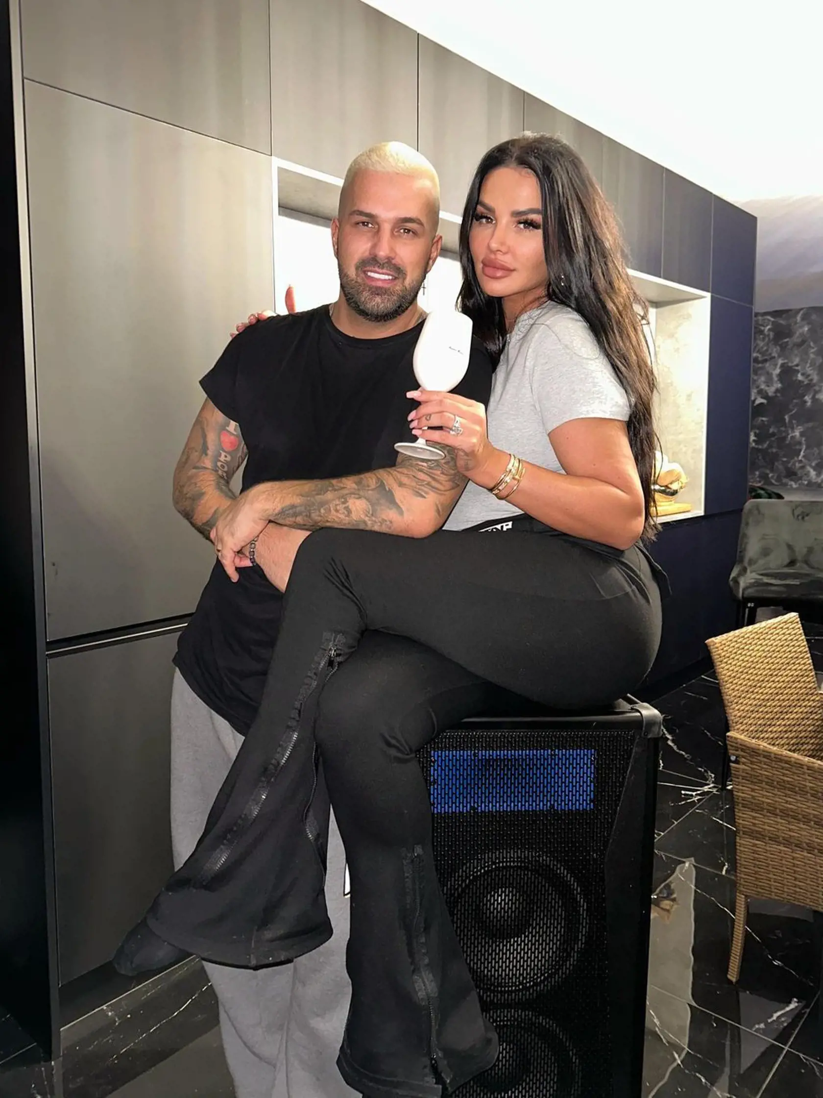 Zuzana Plačková s manželom Reném