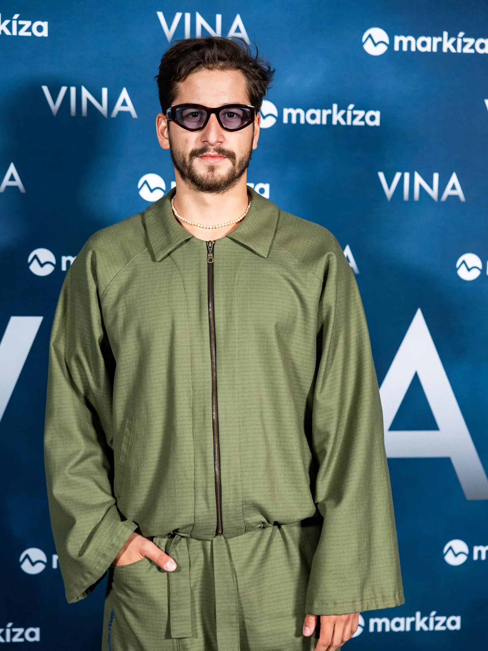 Premiéra seriálu “VINA” v Bratislave. Na snímke Jakub Jablonský,