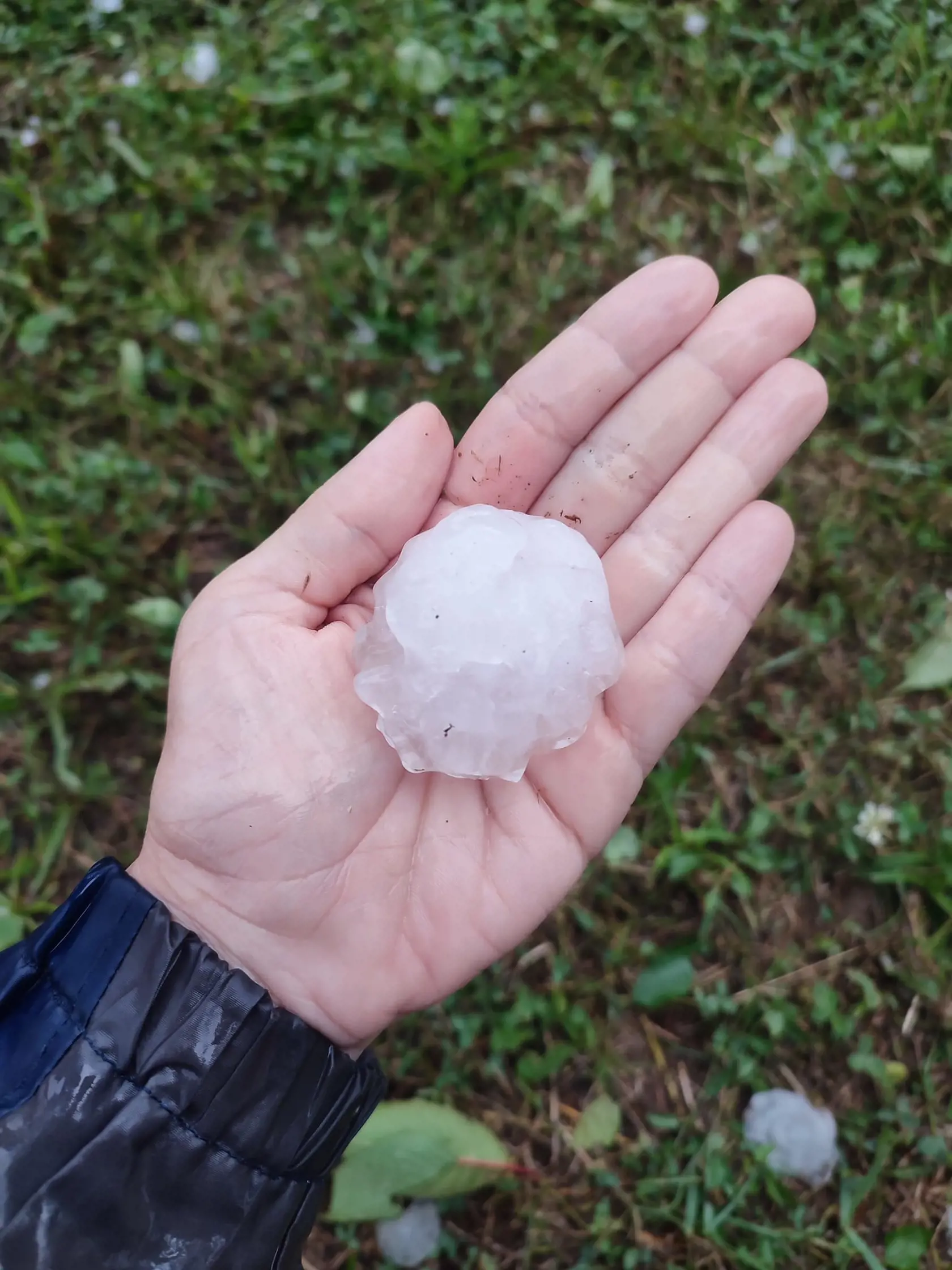 Krúpy, ktoré padali v Lieskovci pri Zvolene.