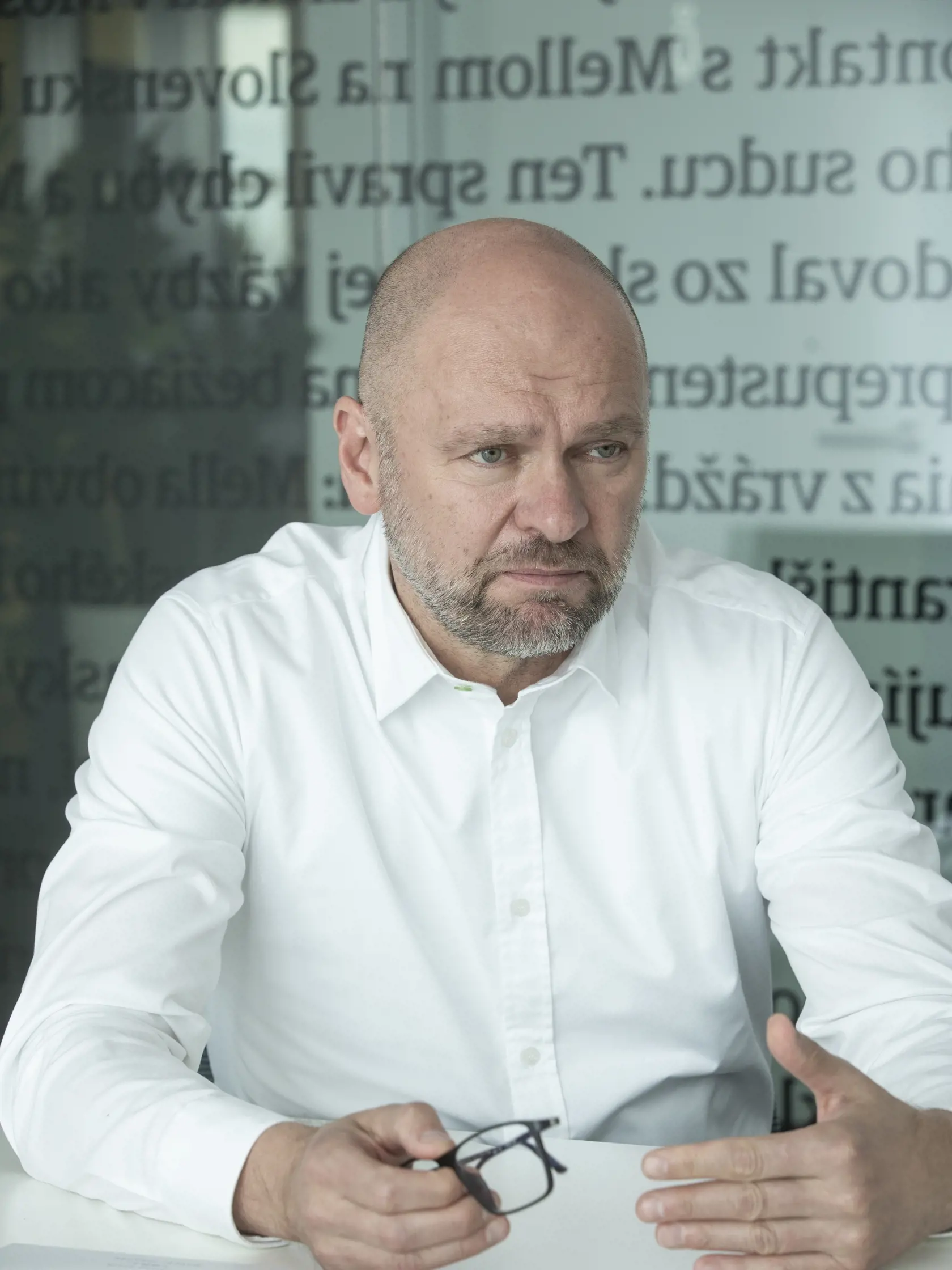Na snímke je slovenský ekonóm, politik, bývalý minister hospodárstva Slovenskej republiky a predseda strany Sloboda a Solidarita Richard Sulík.