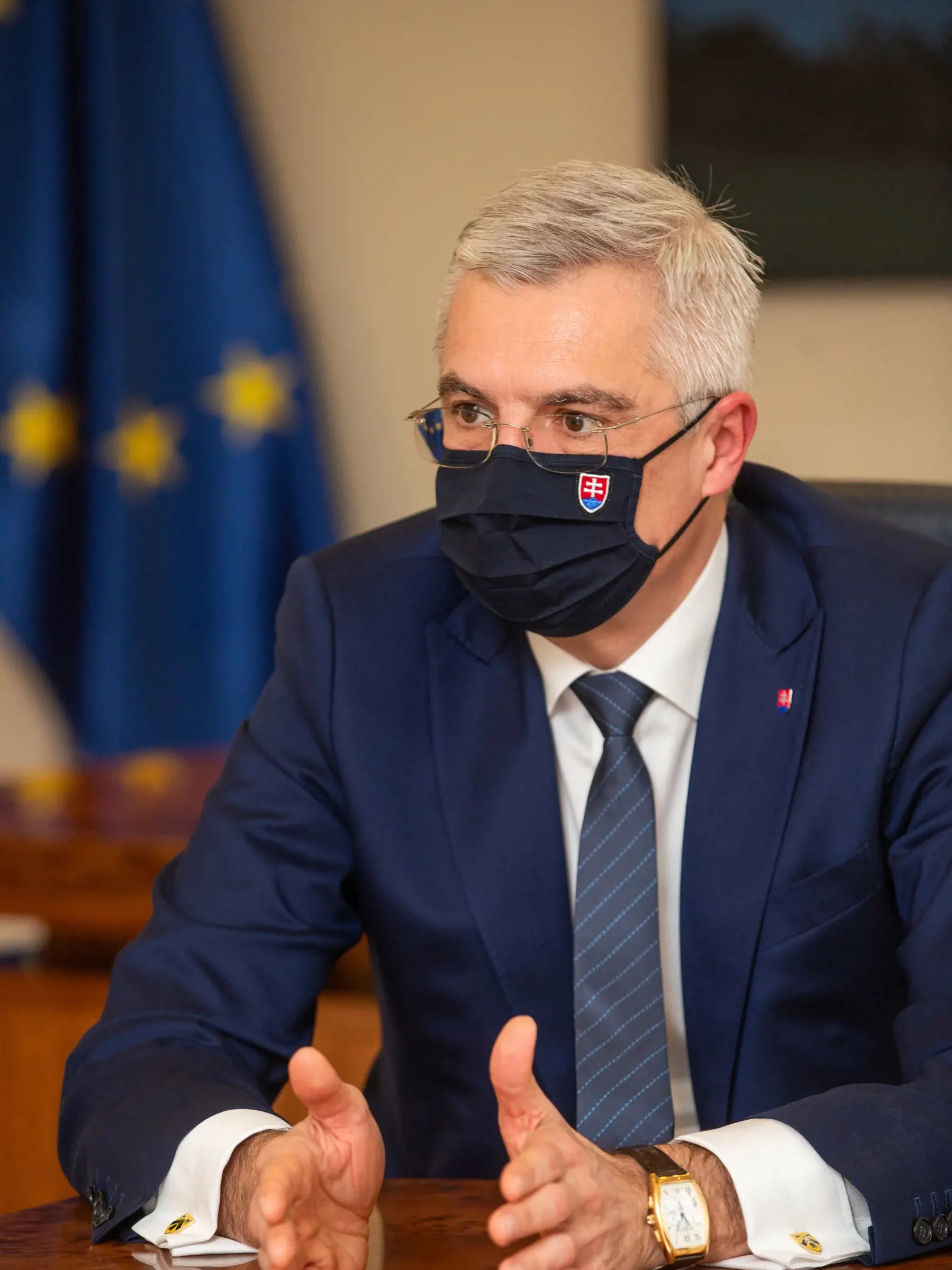 Na snímke je Ivan Korčok Minister zahraničných vecí a európskych záležitostí Slovenskej republiky.