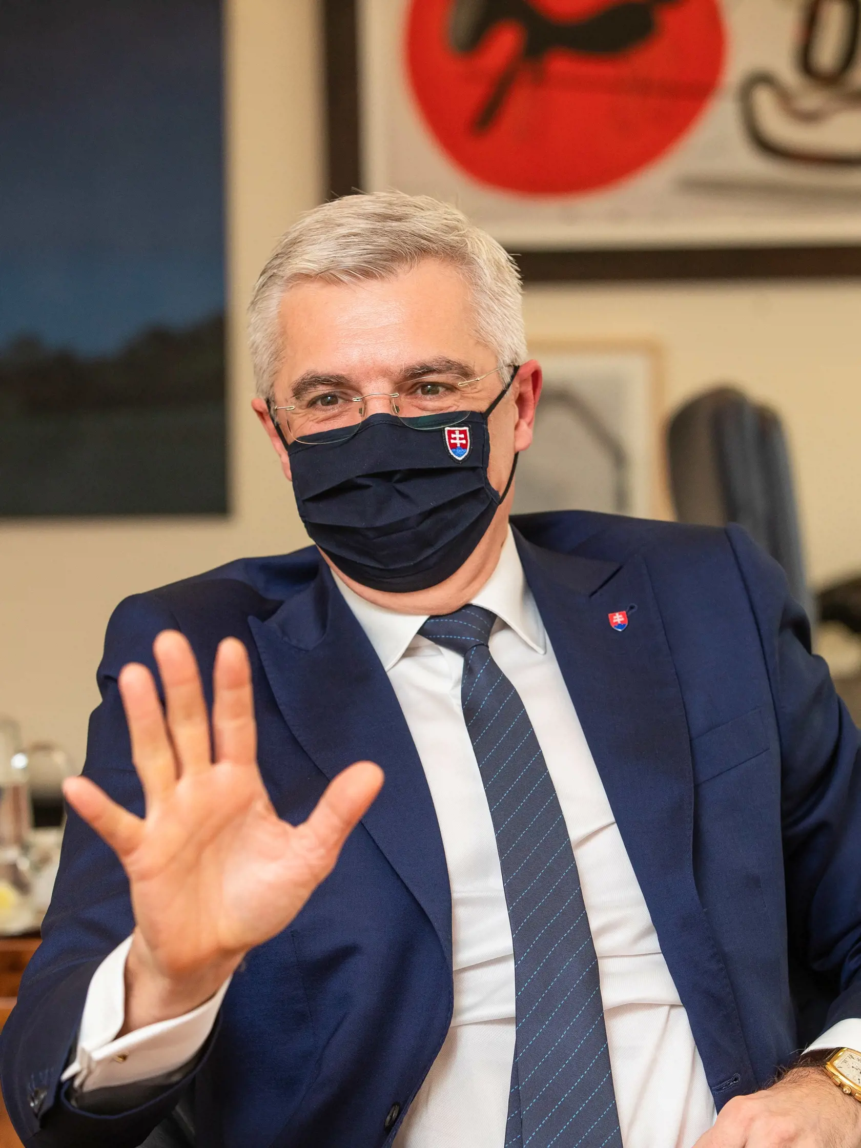 Na snímke je Ivan Korčok Minister zahraničných vecí a európskych záležitostí Slovenskej republiky.